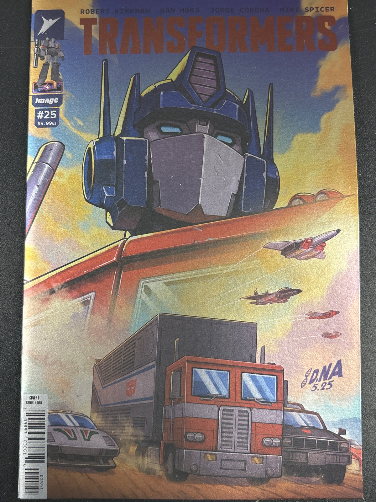 Transformers #25 Cvr I David Nakayama Foil Var