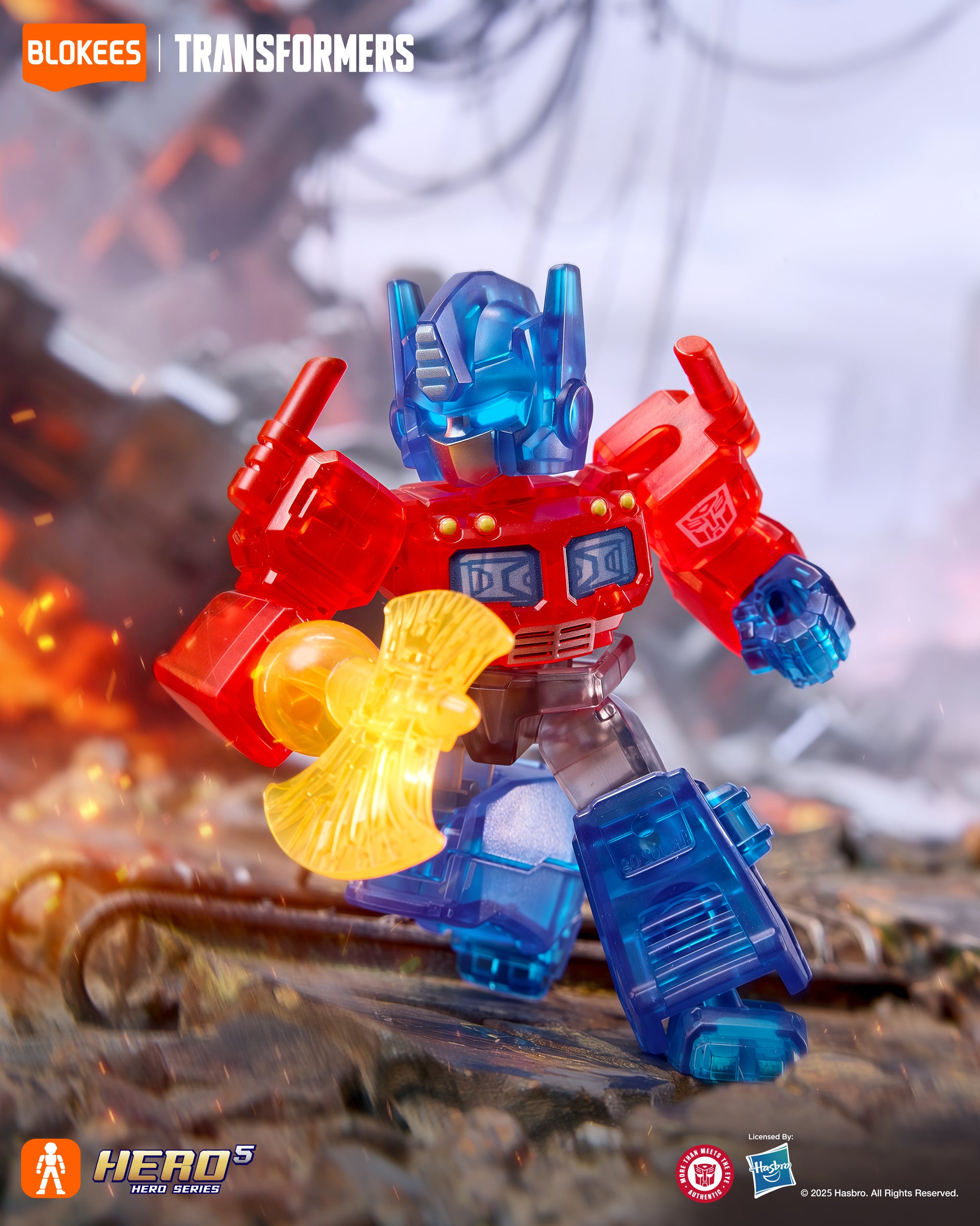 Blokees Transformers Defender Version 05 Traitor to Tyranny