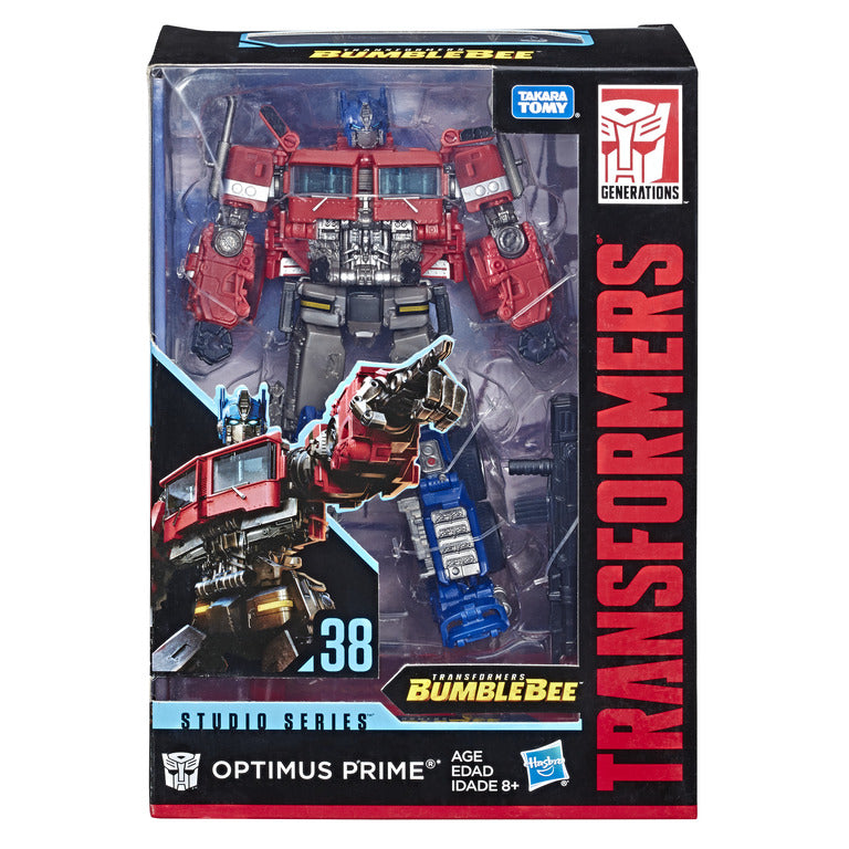 Transformers Studio Series 38 Voyager Class Bumblebee Movie Optimus Prime