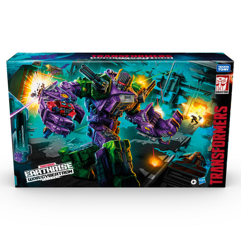 Transformers War for Cybertron Earthrise Titan Class Scorponok