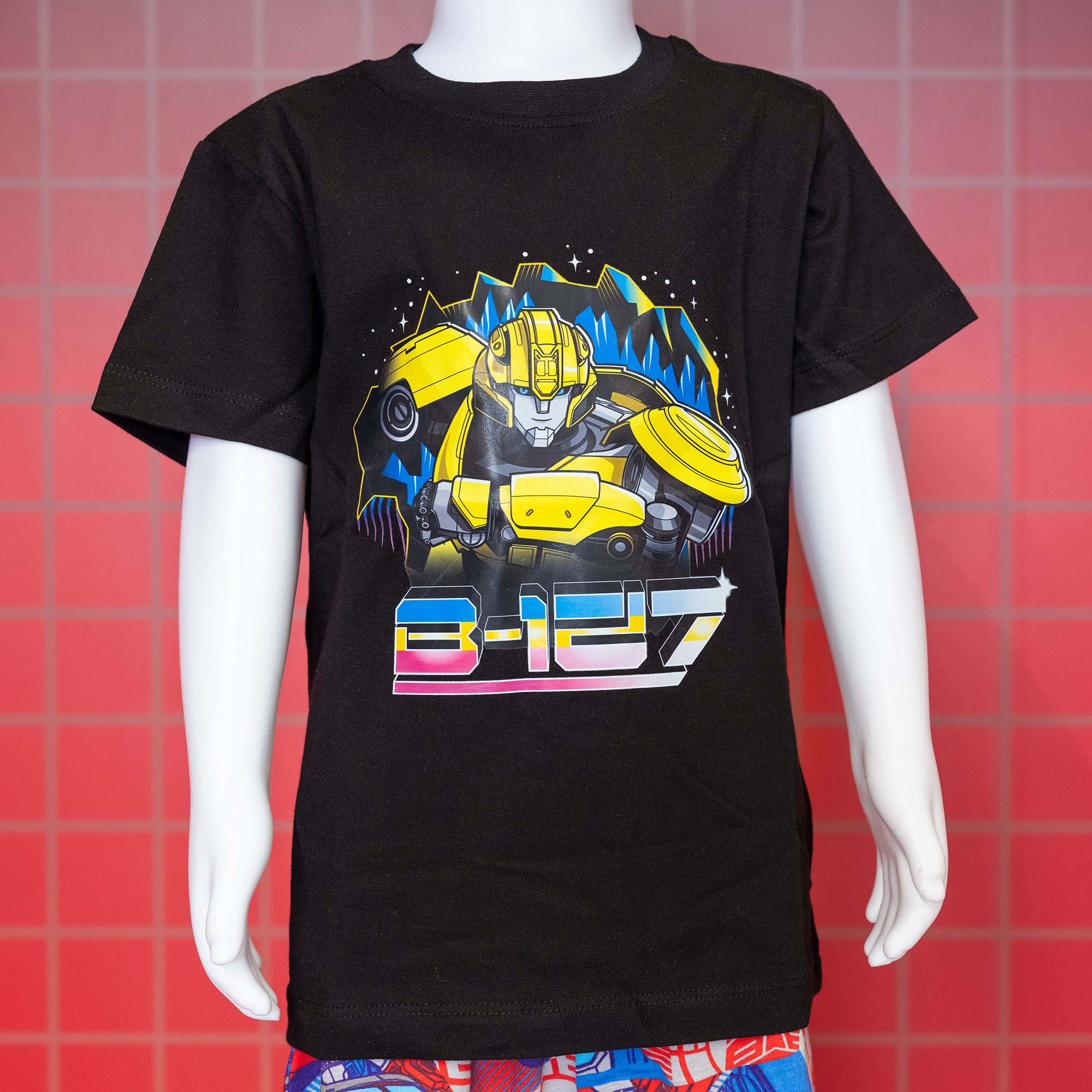 B-127 Black Kids T-Shirt