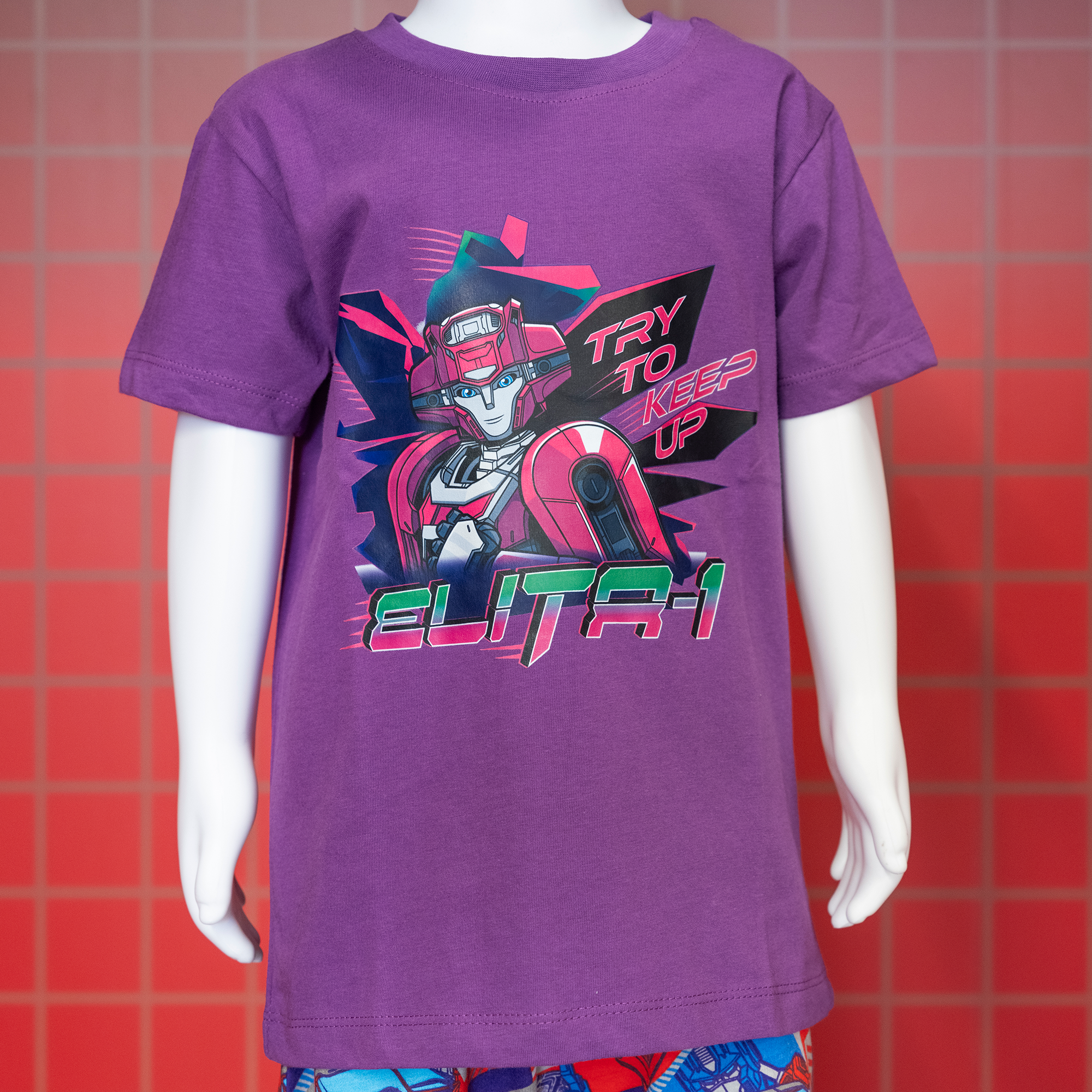 Elita-1 Purple Kids T-Shirt
