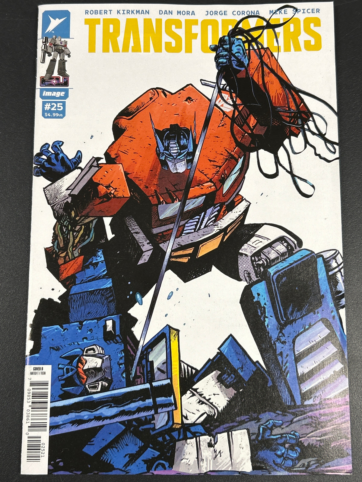 Transformers #25 Cvr B Daniel Warren Johnson & Mike Spicer Var