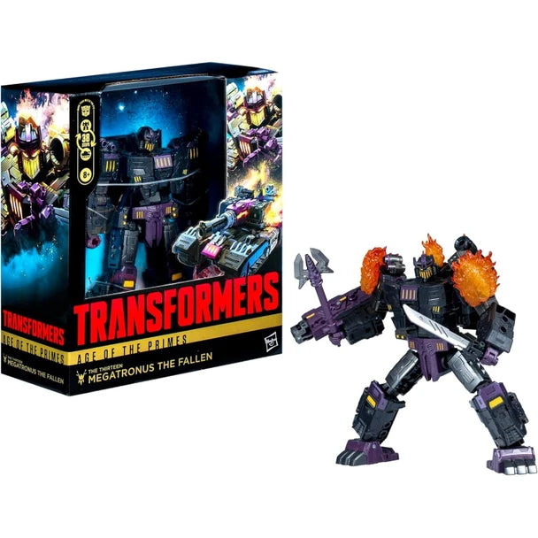 Transformers Age of the Primes Leader Class The Thirteen Megatronus the Fallen