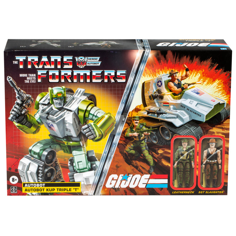 Transformers Collaborative G.I. Joe x Transformers Autobot Kup Triple