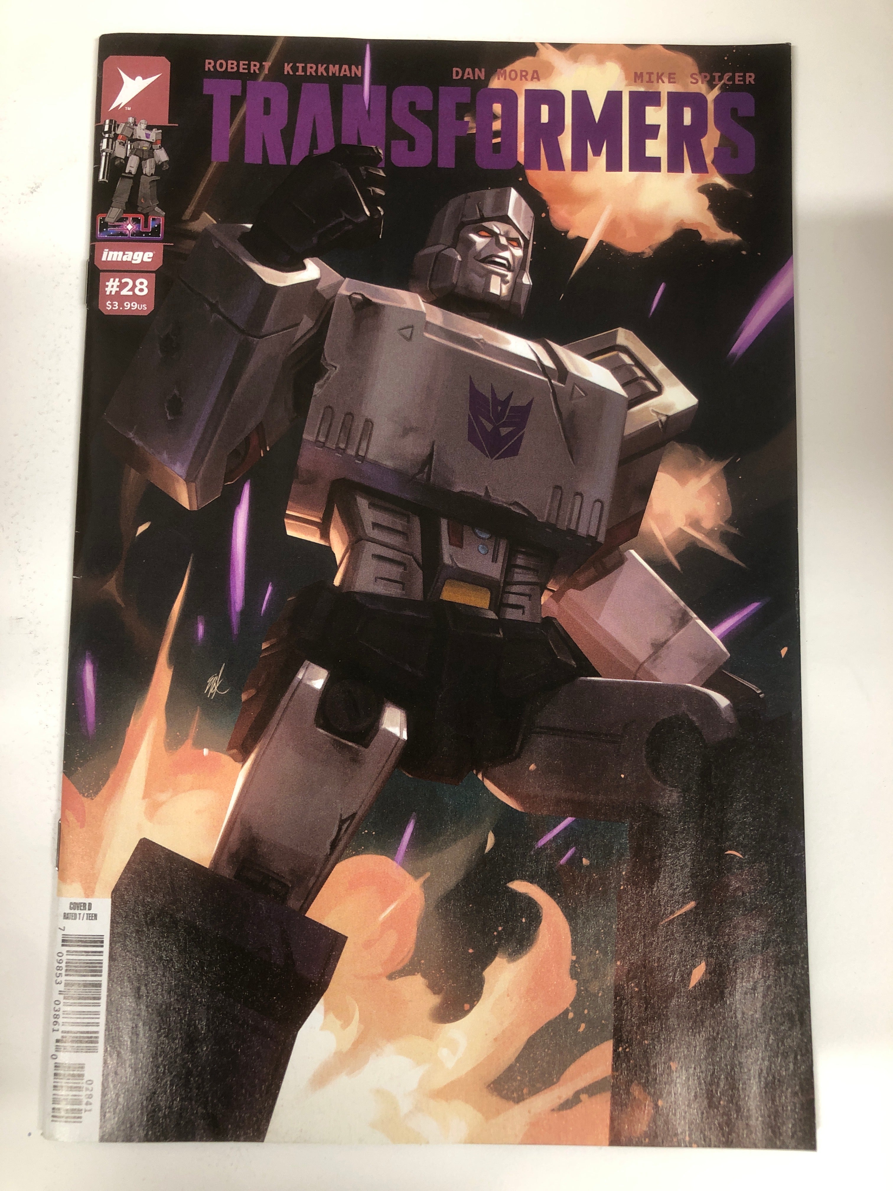 TRANSFORMERS #28 CVR D INC 1-25 EJIKURE VAR