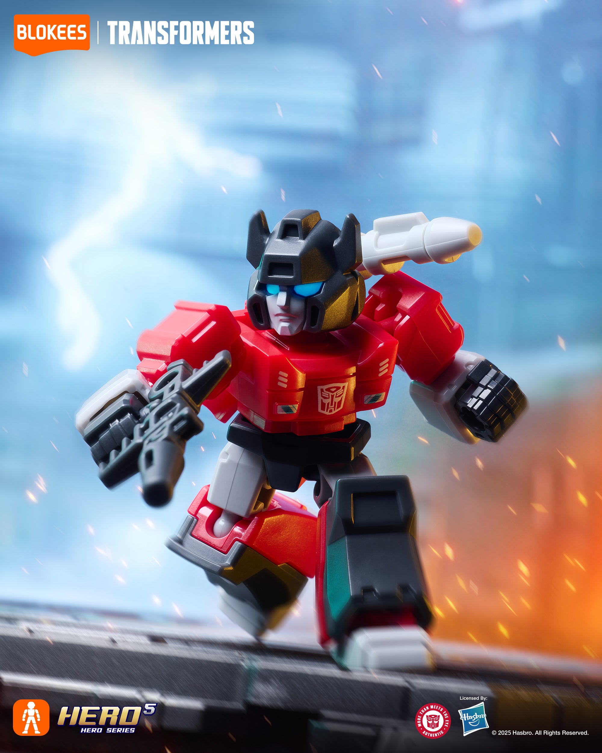 Blokees Transformers Defender Version 05 Traitor to Tyranny