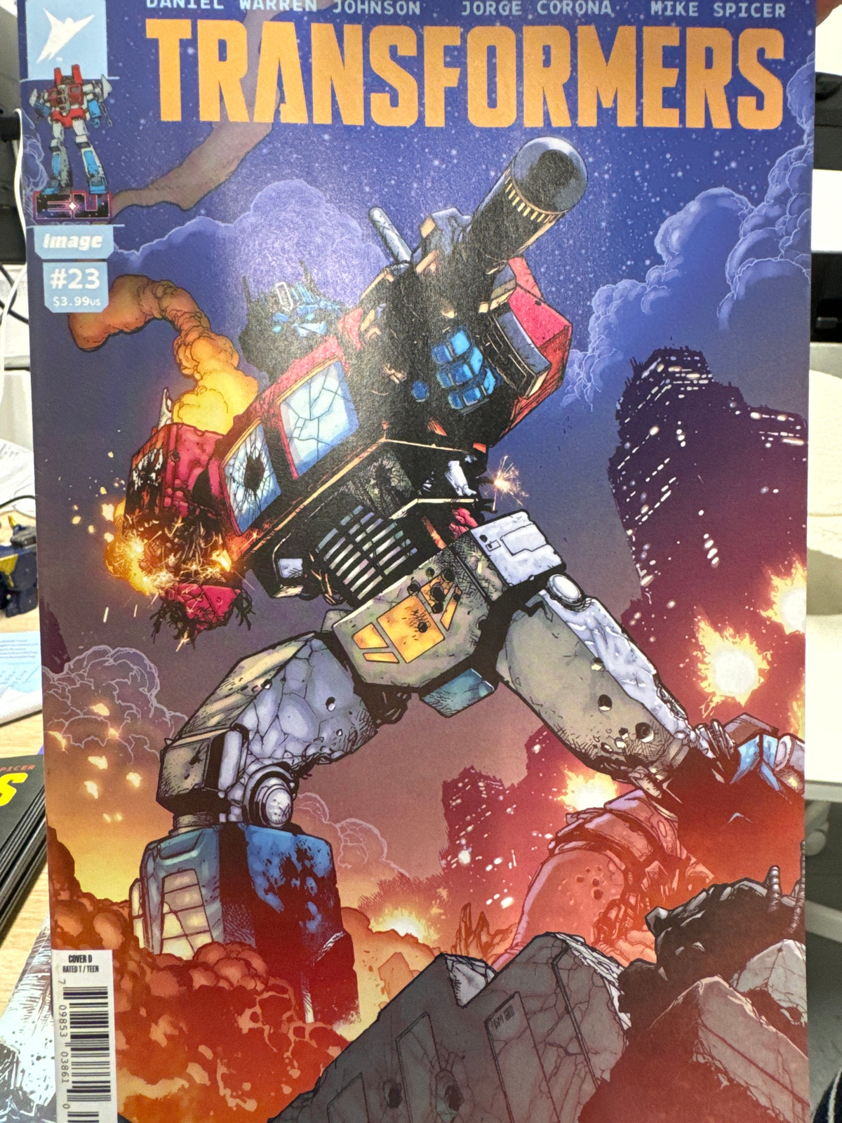 Transformers #23 Cvr D Inc 1:25 Doug Mahnke & David Baron Var