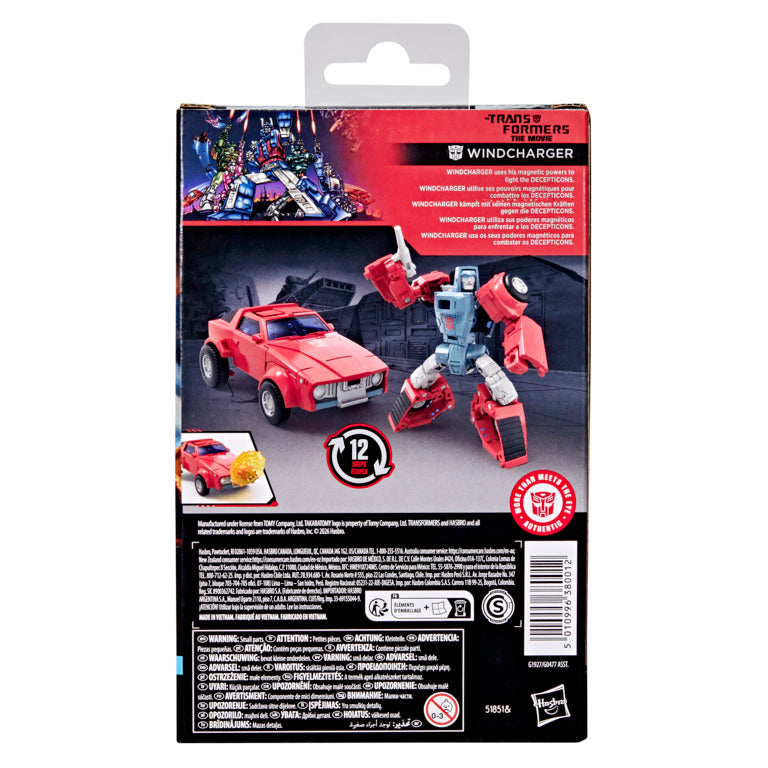 Transformers Studio Series The Transformers: The Movie Deluxe Class Windcharger