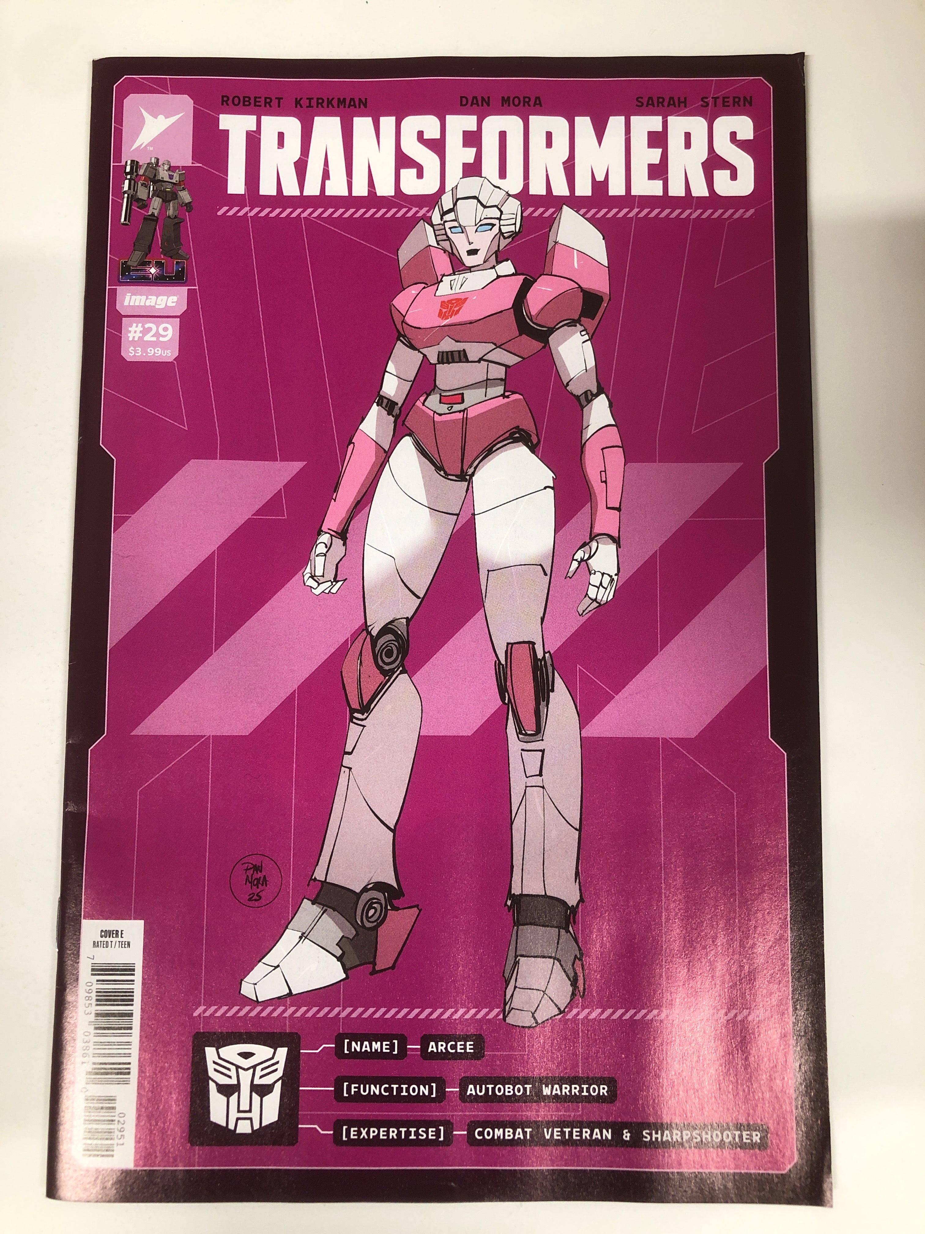 TRANSFORMERS #29 CVR E INC 1-50 DAN MORA & ANDRES JUAREZ VAR