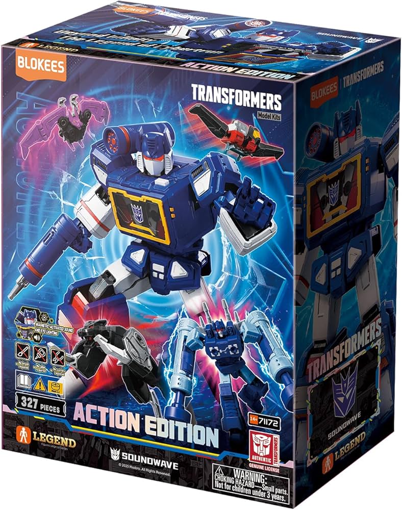 Transformers Action Edition 03 Soundwave Figurine