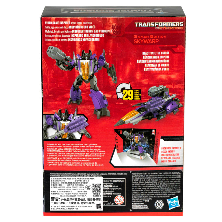 Transformers Studio Series Voyager Class War For Cybertron 11 Skywarp