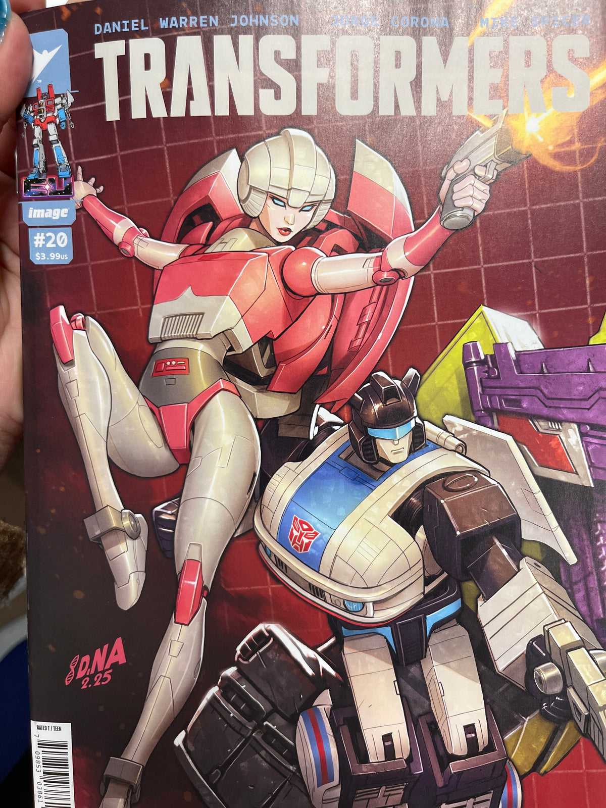 Transformers #20 Cvr C Inc 1:10 David Nakayama Connecting Var