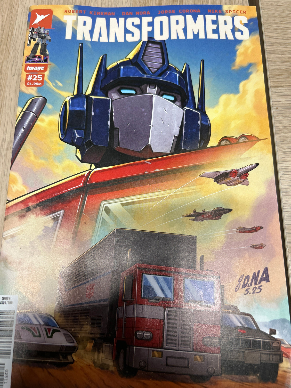 Transformers #25 Cvr A David Nakayama