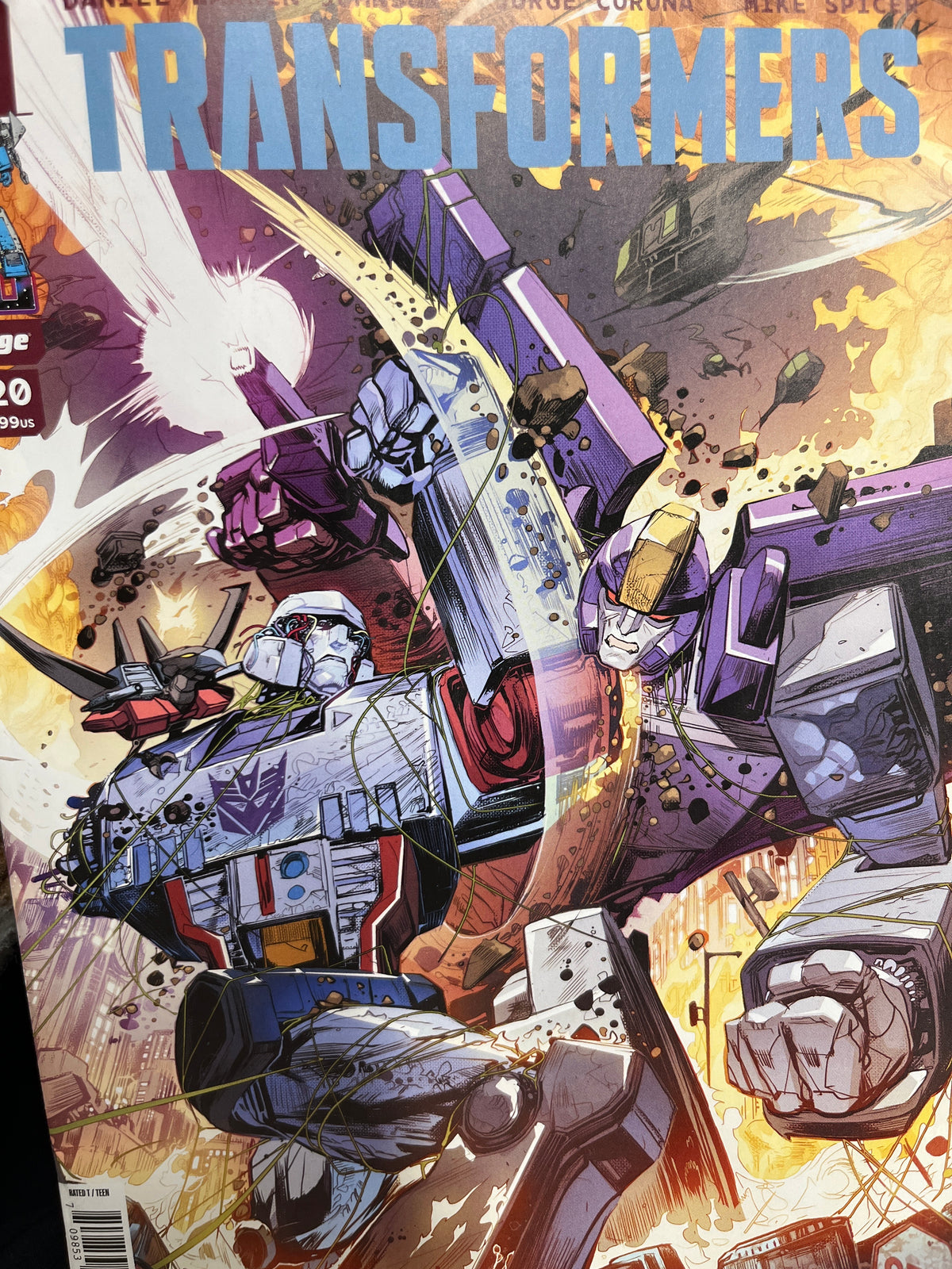 Transformers #20 Cvr D Inc 1:25 Howard Porter & Romulo Fajardo Jr Var
