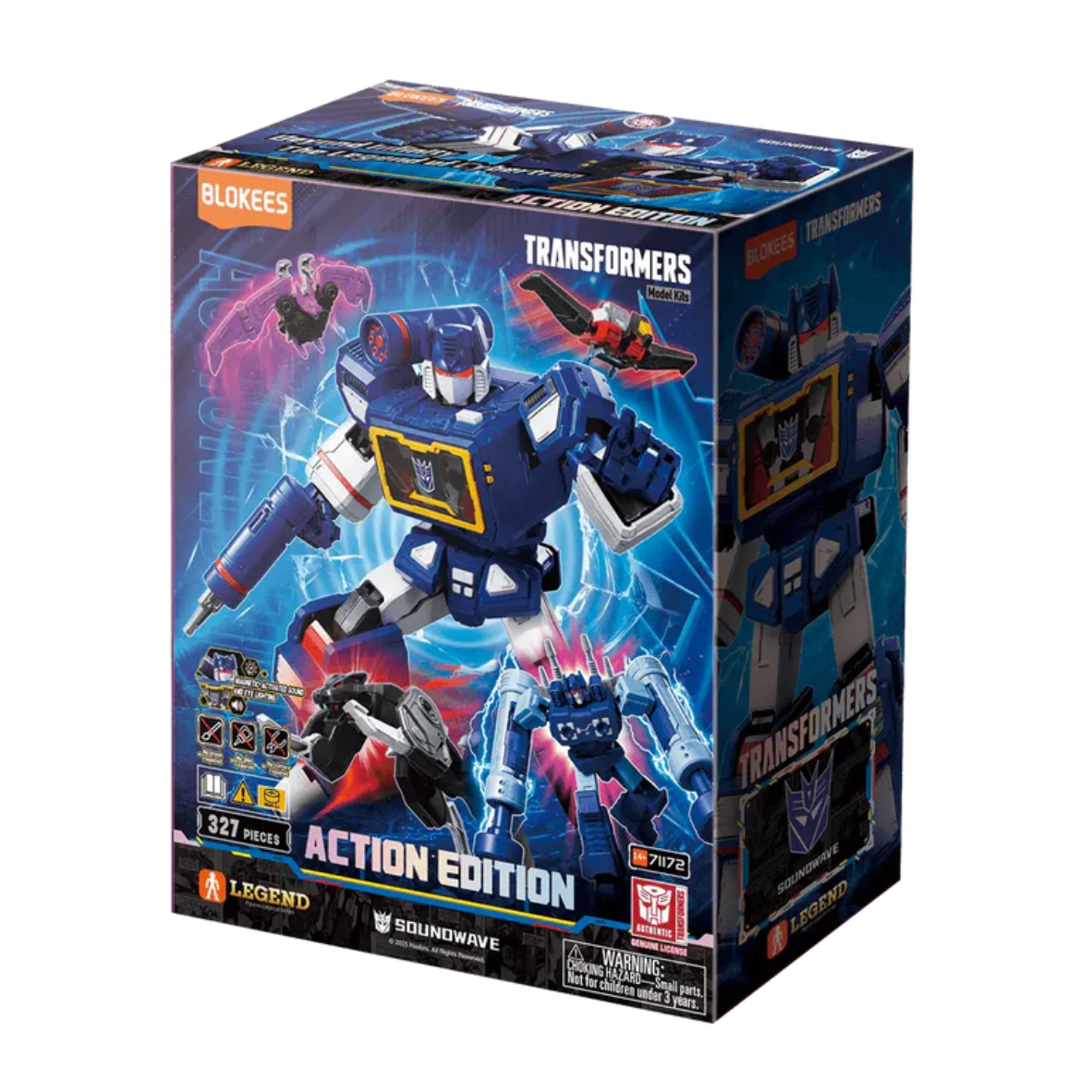 Transformers Action Edition 03 Soundwave Figurine