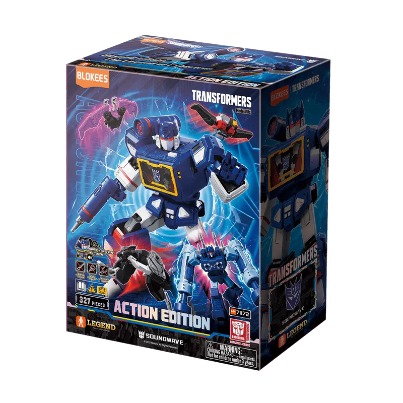 Transformers Action Edition 03 Soundwave Figurine