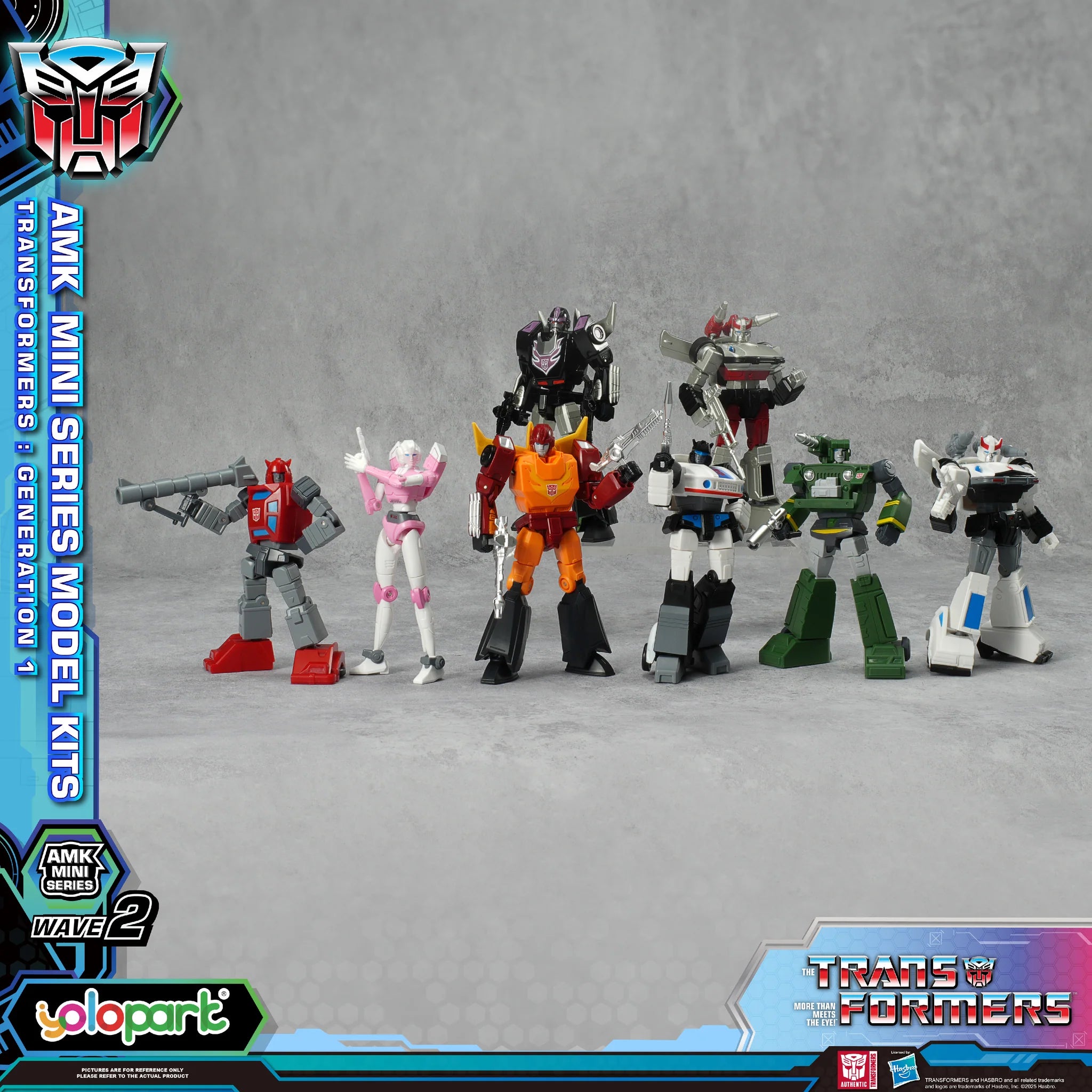Transformers Generation One AMK Mini Series Model Kit Wave 2 Blind Box