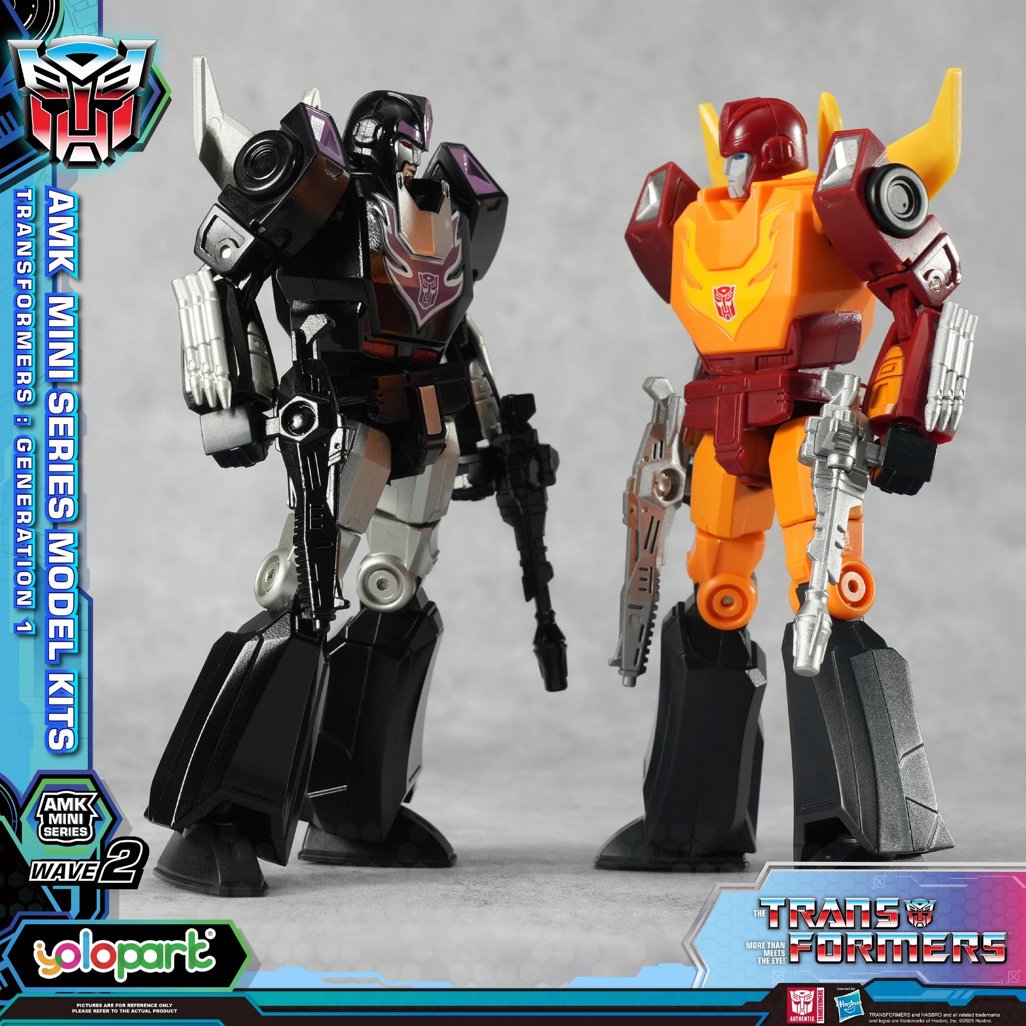 Transformers Yolopark Generation One AMK Mini Series Model Kit Wave 2 Blind Box