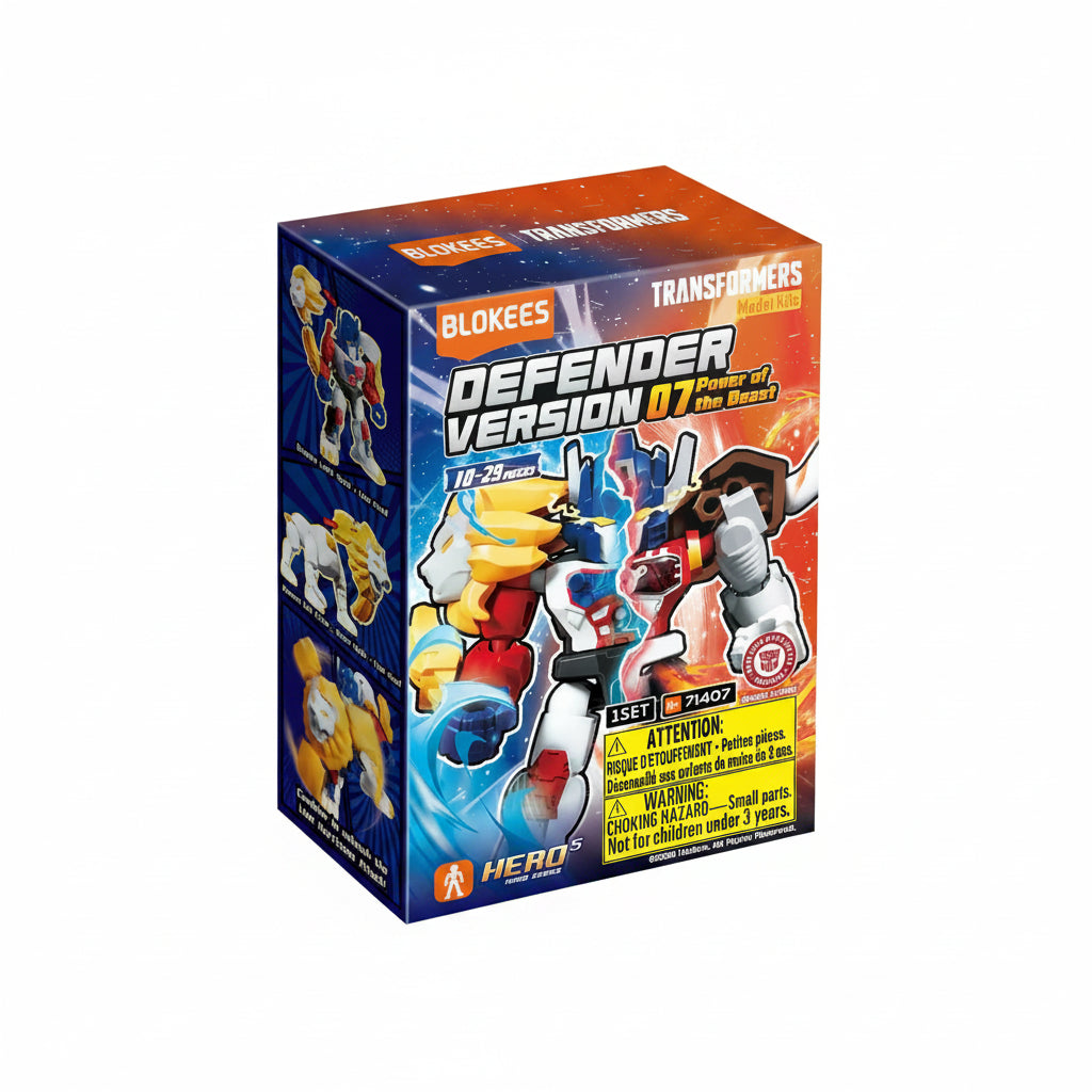 Blokees Transformers Defender Version 07 Power of the Beast
