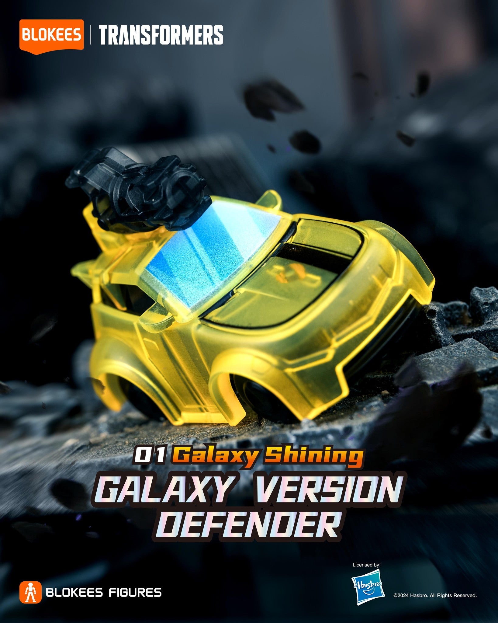 Blokees Transformers Defender Version 01 Galaxy Shining
