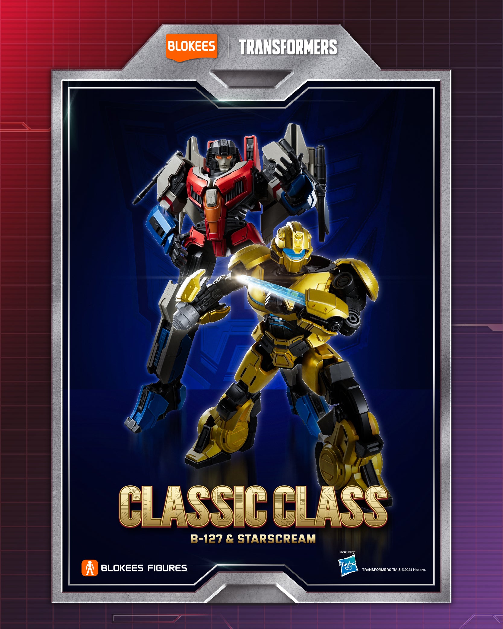 Transformers Classic Class 16 Starscream 'Transformers One Movie' Figurine