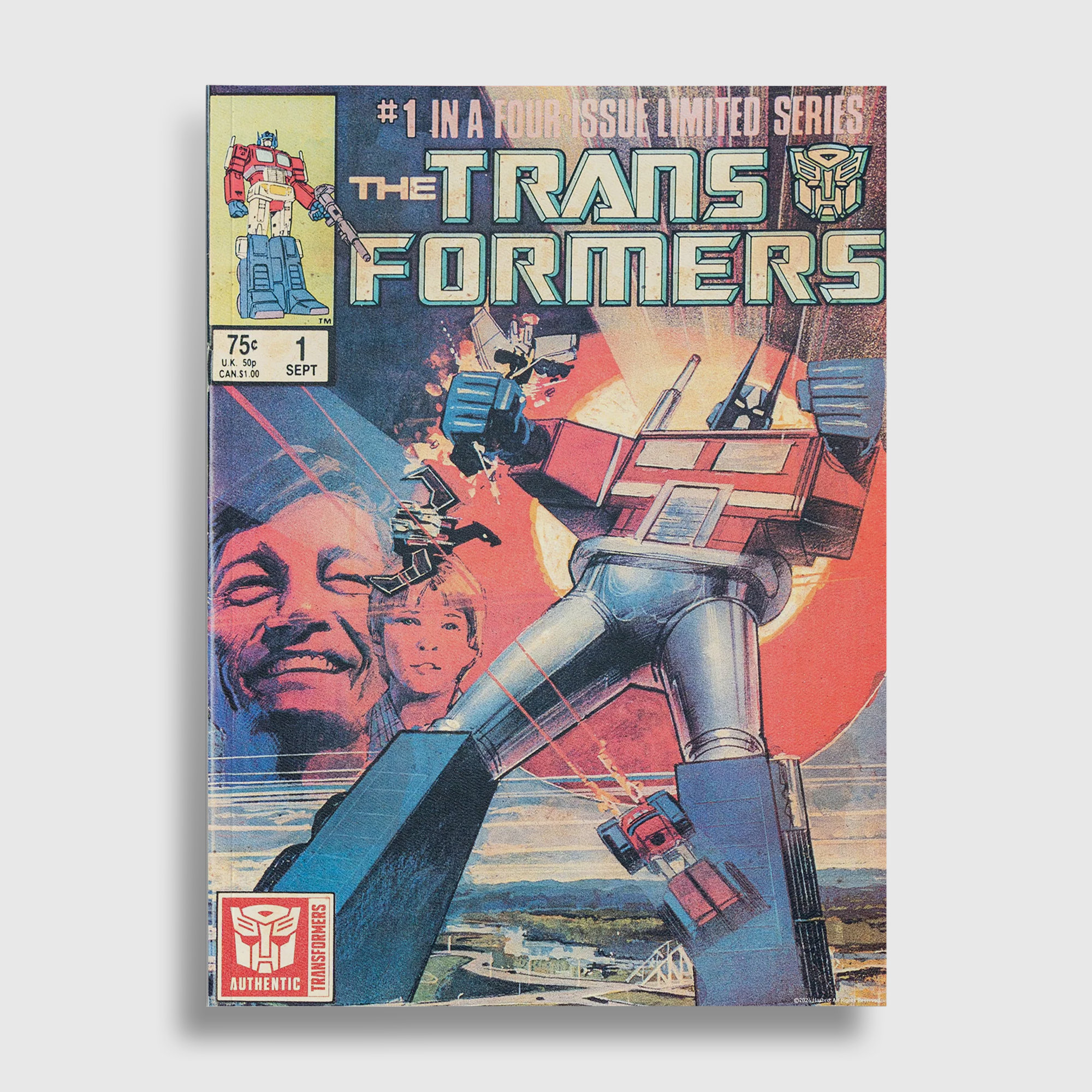 Transformers 40th Anniversary Art Print