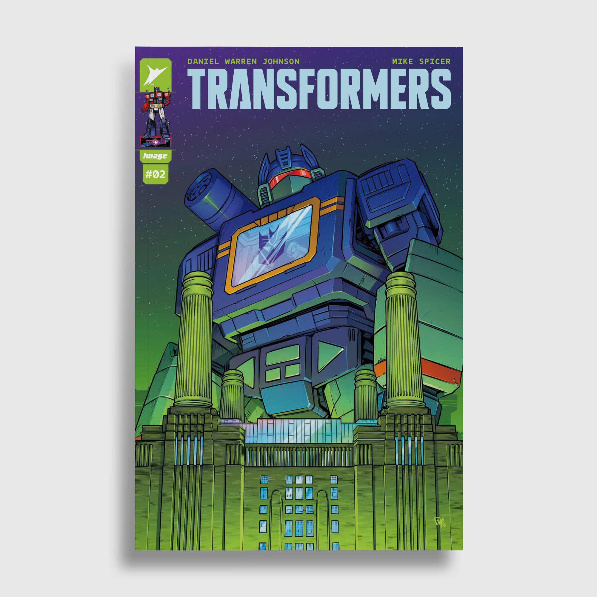 Transformers #2 Battersea Bespoke Comic (Coloured)