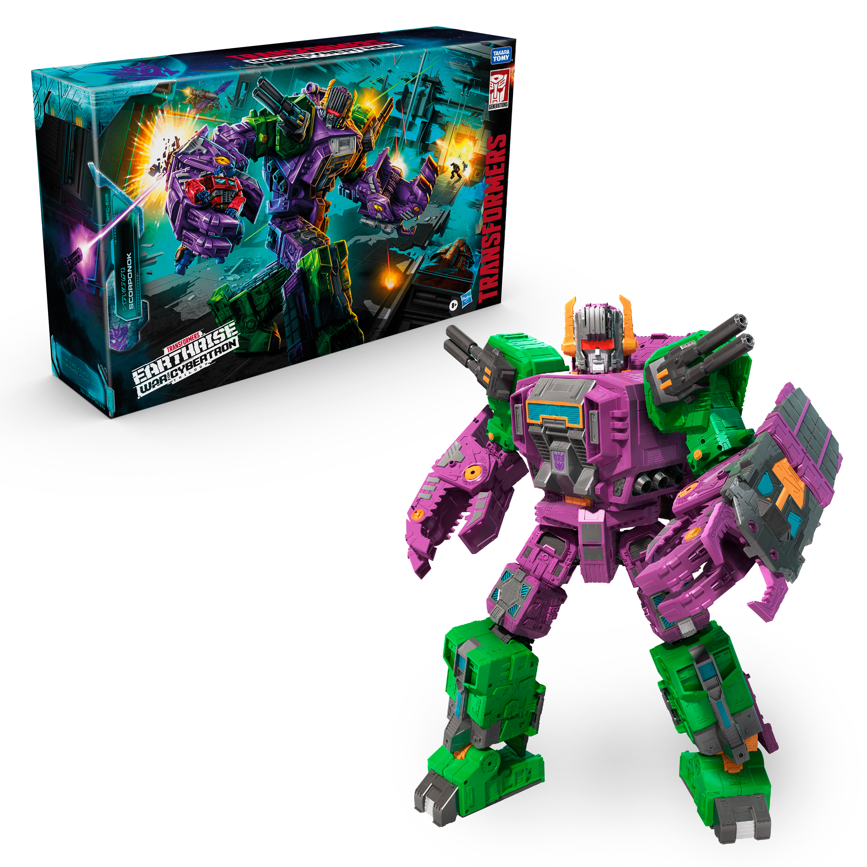 Transformers War for Cybertron Earthrise Titan Class Scorponok