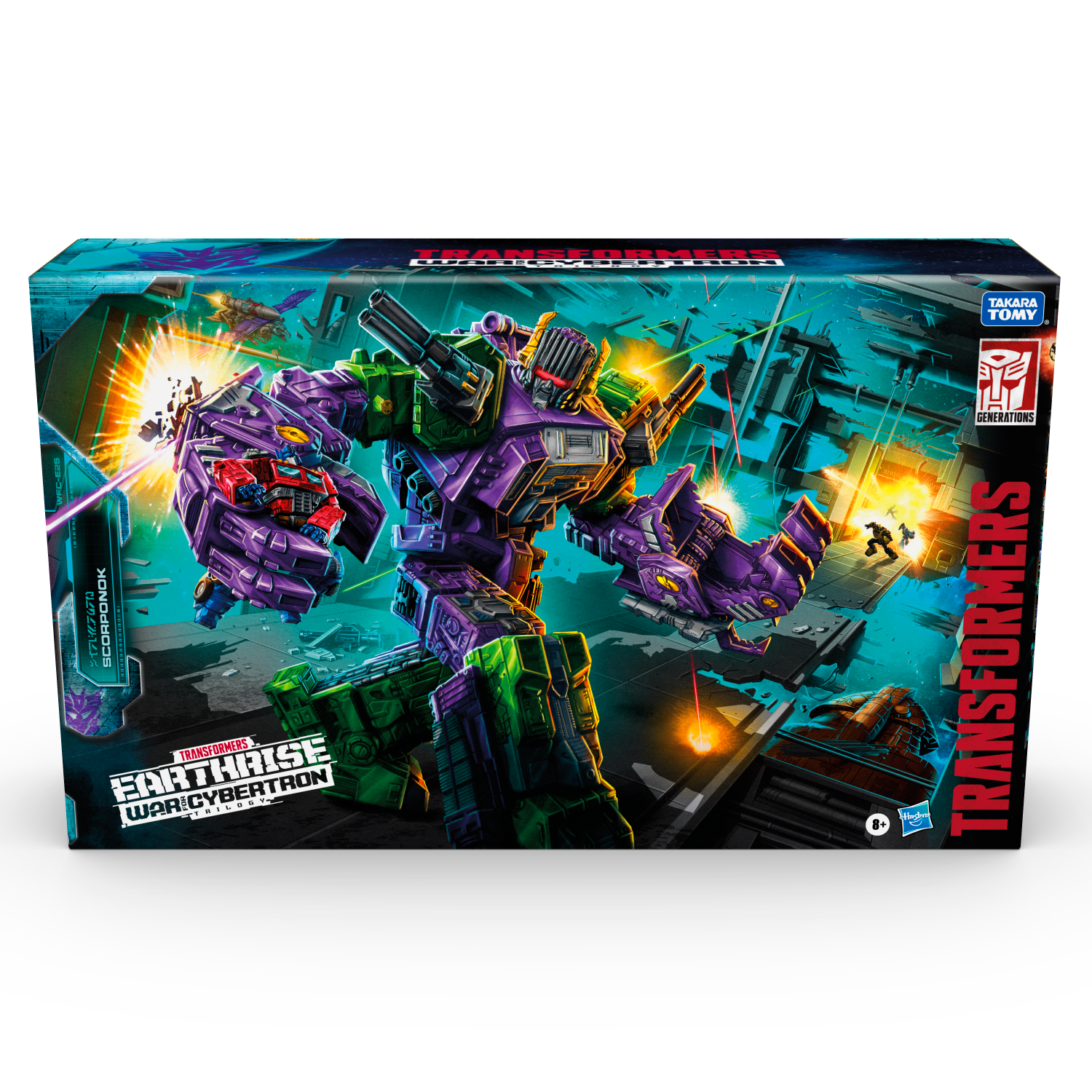 Transformers War for Cybertron Earthrise Titan Class Scorponok