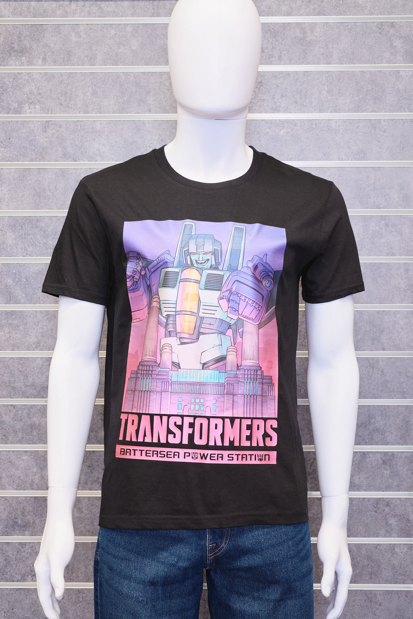 Metallic Skywarp Black Short Sleeve T-Shirt Issue #3
