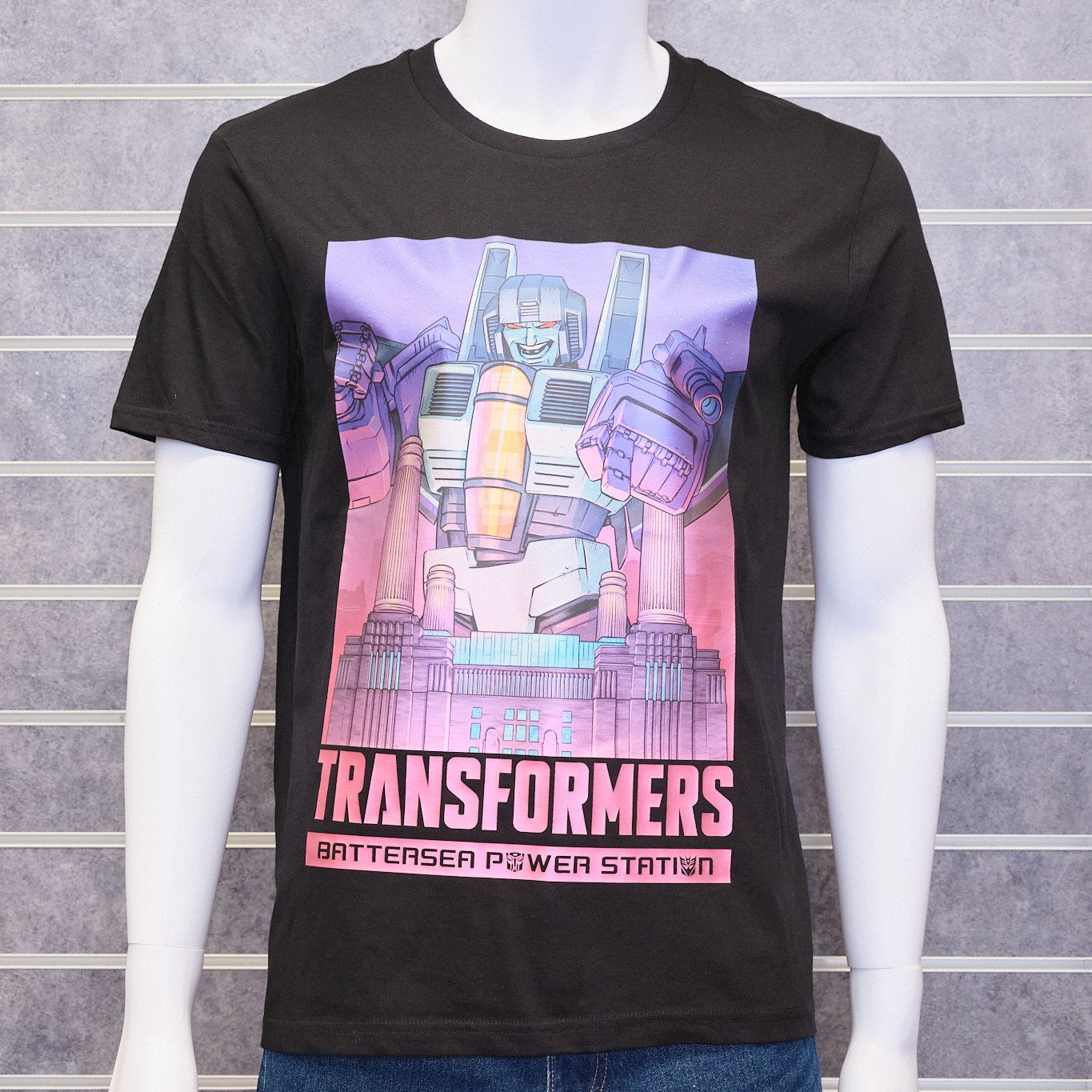 Metallic Skywarp Black Short Sleeve T-Shirt Issue #3