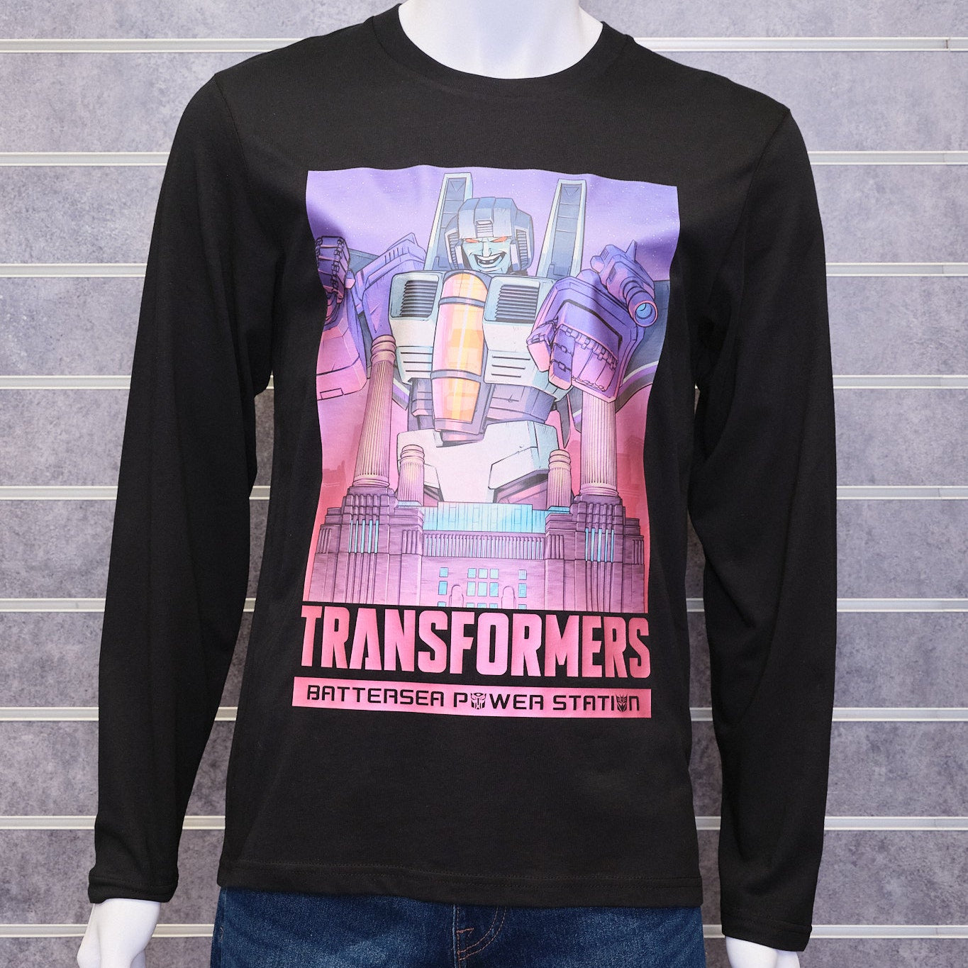 Metallic Skywarp Black Long Sleeve T-Shirt Issue #3