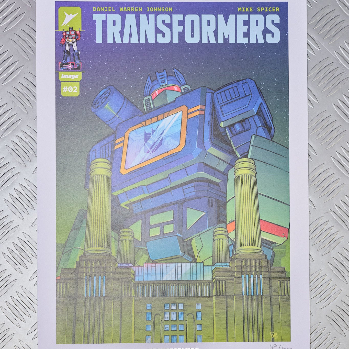 Bespoke Comic Soundwave #2 Print
