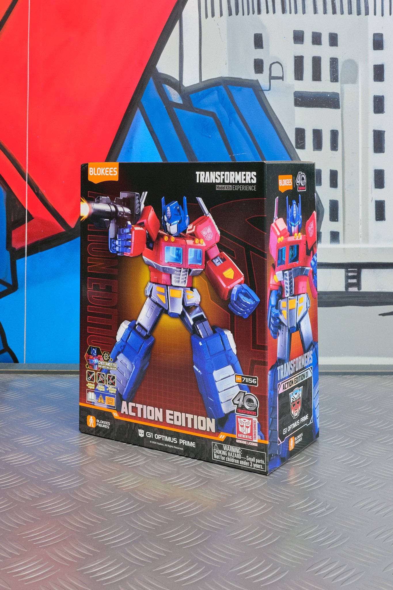 Transformers Action Edition 01 G1 Optimus Prime Figurine