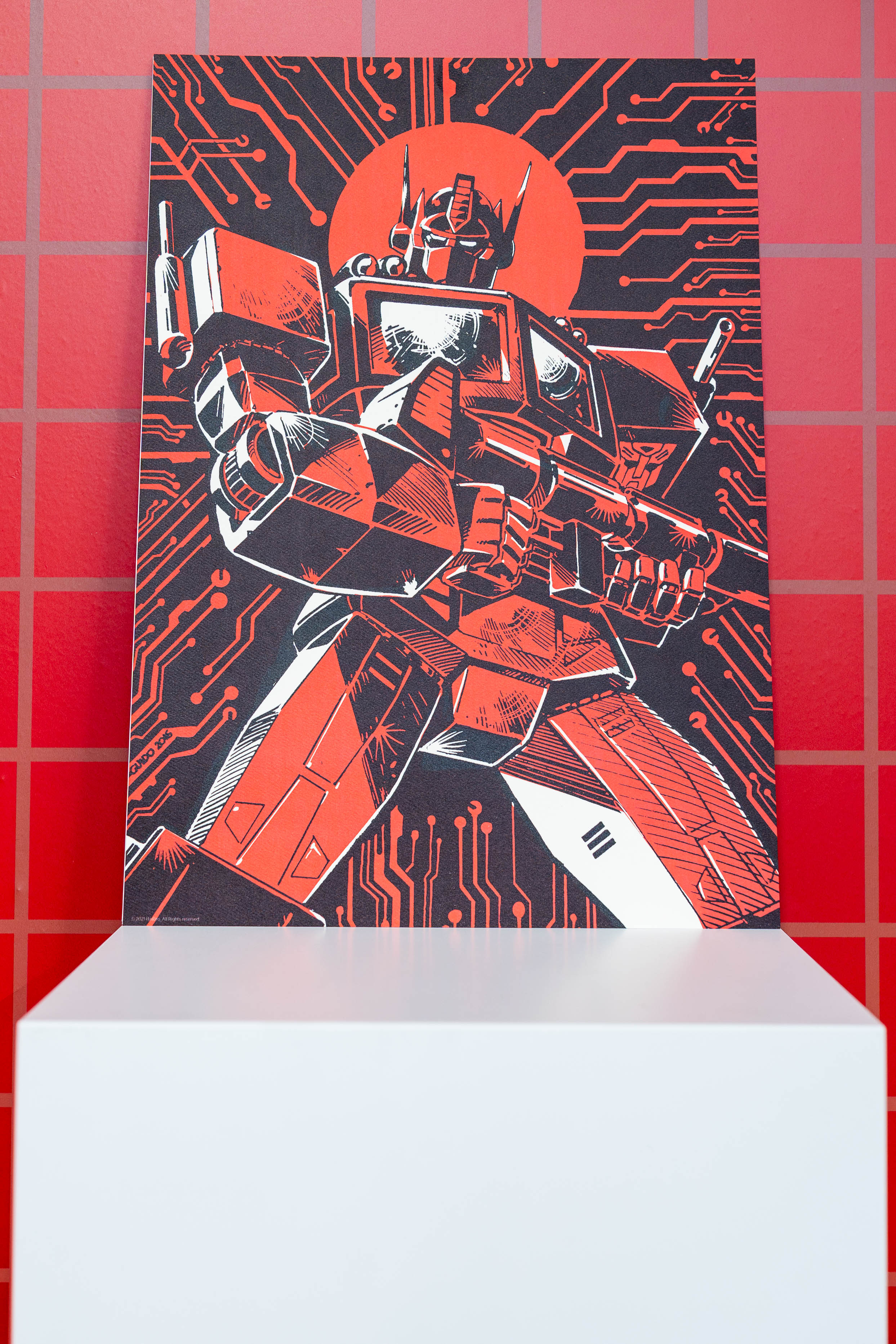 Transformers Limited Edition Art Print - Bagged With Backing Board