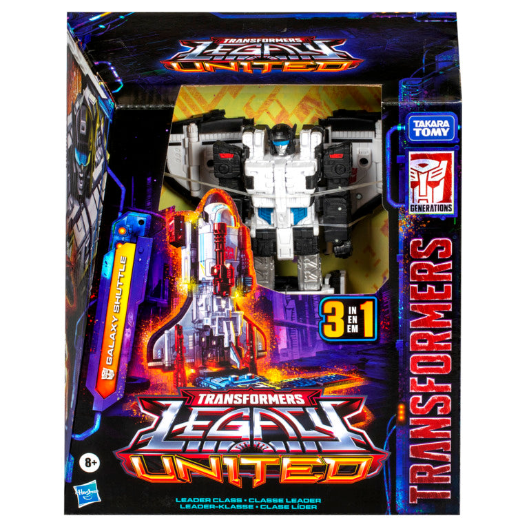 Transformers Generations Legacy United Leader Class Action Figure Galaxy Shuttle