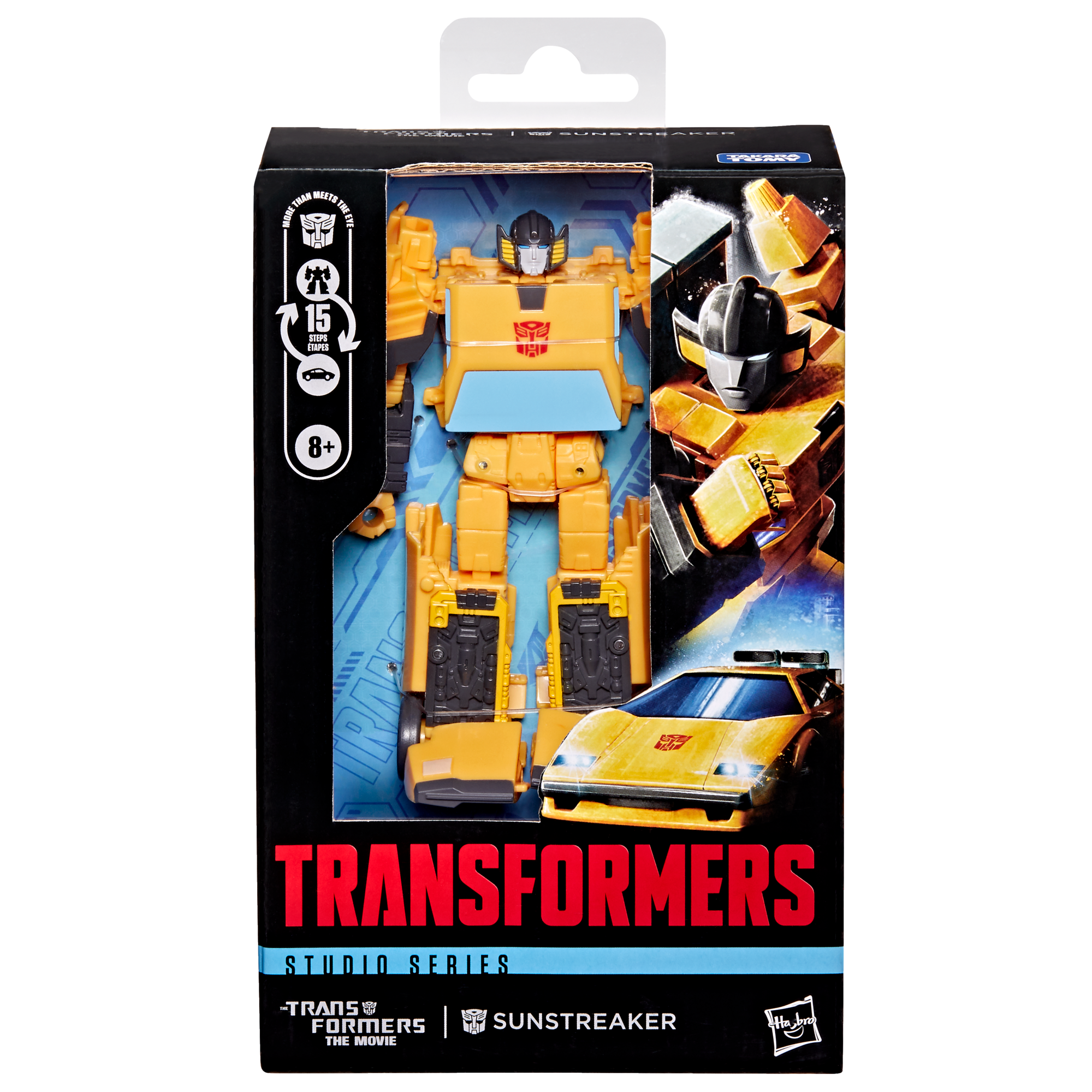 Transformers Studio Series The Transformers: The Movie Deluxe Class Sunstreaker