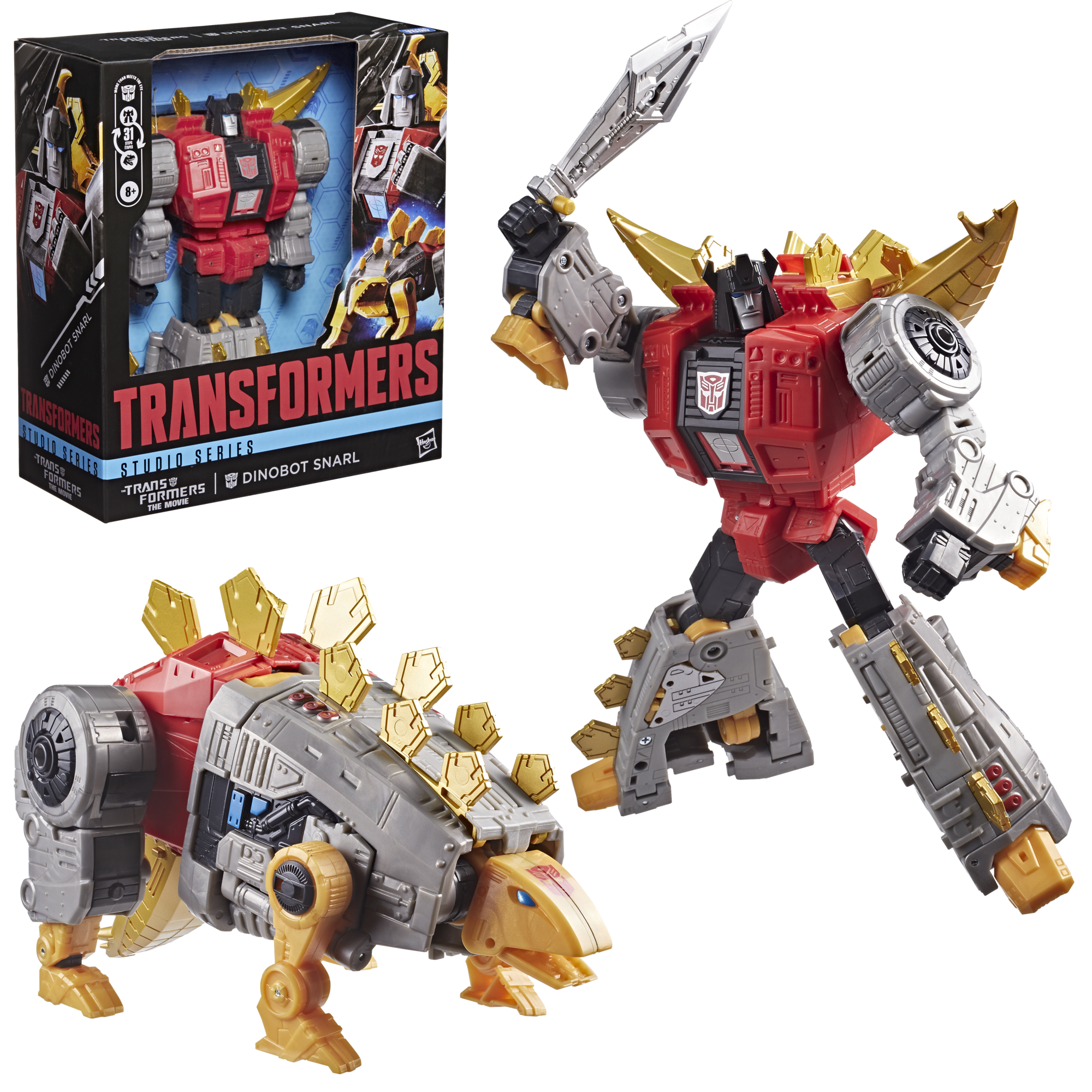 Transformers Studio Series The Transformers: The Movie Dinobot Snarl