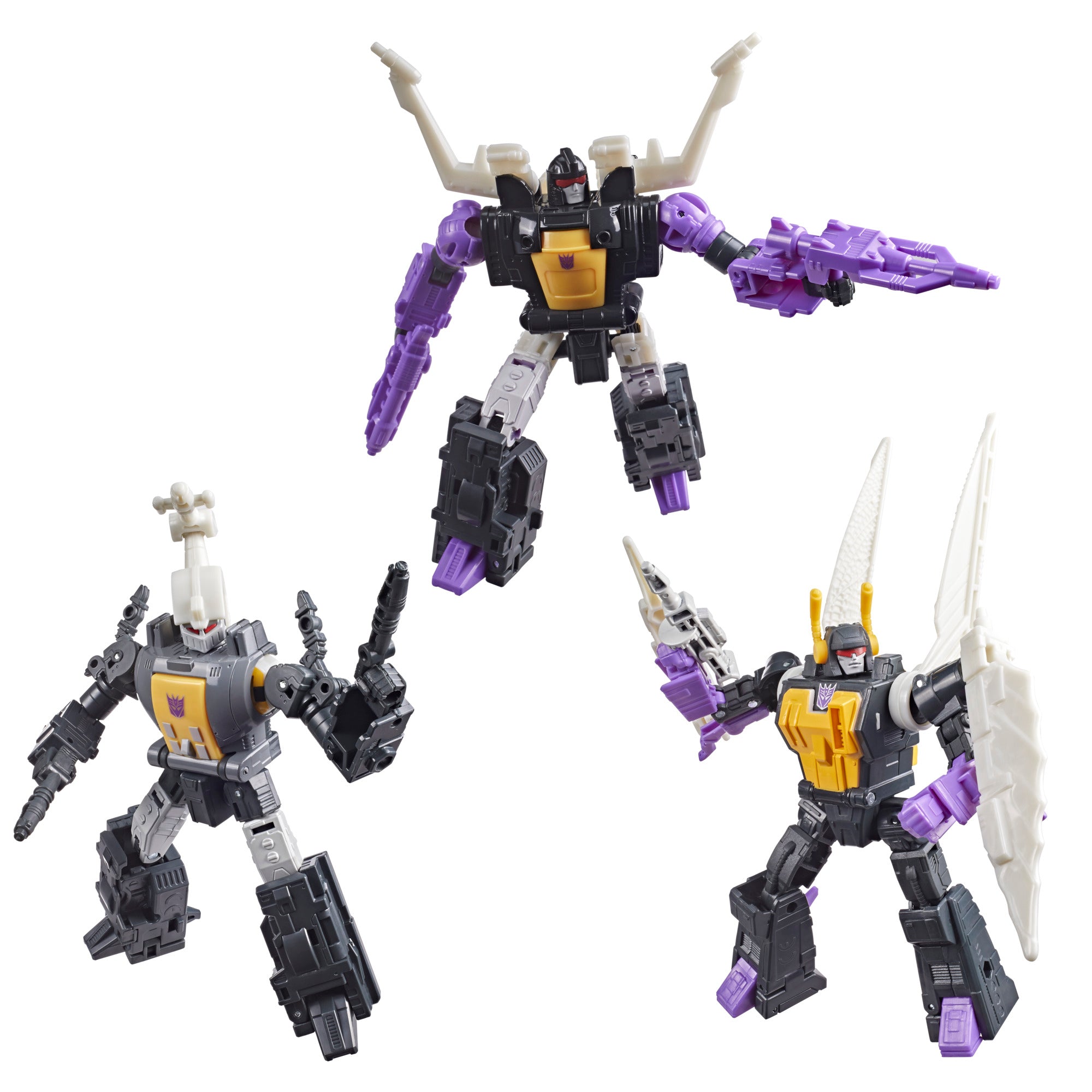 Insecticon Bombshell Shrapnel Kickback Studio Series MTMTE 3-Pack