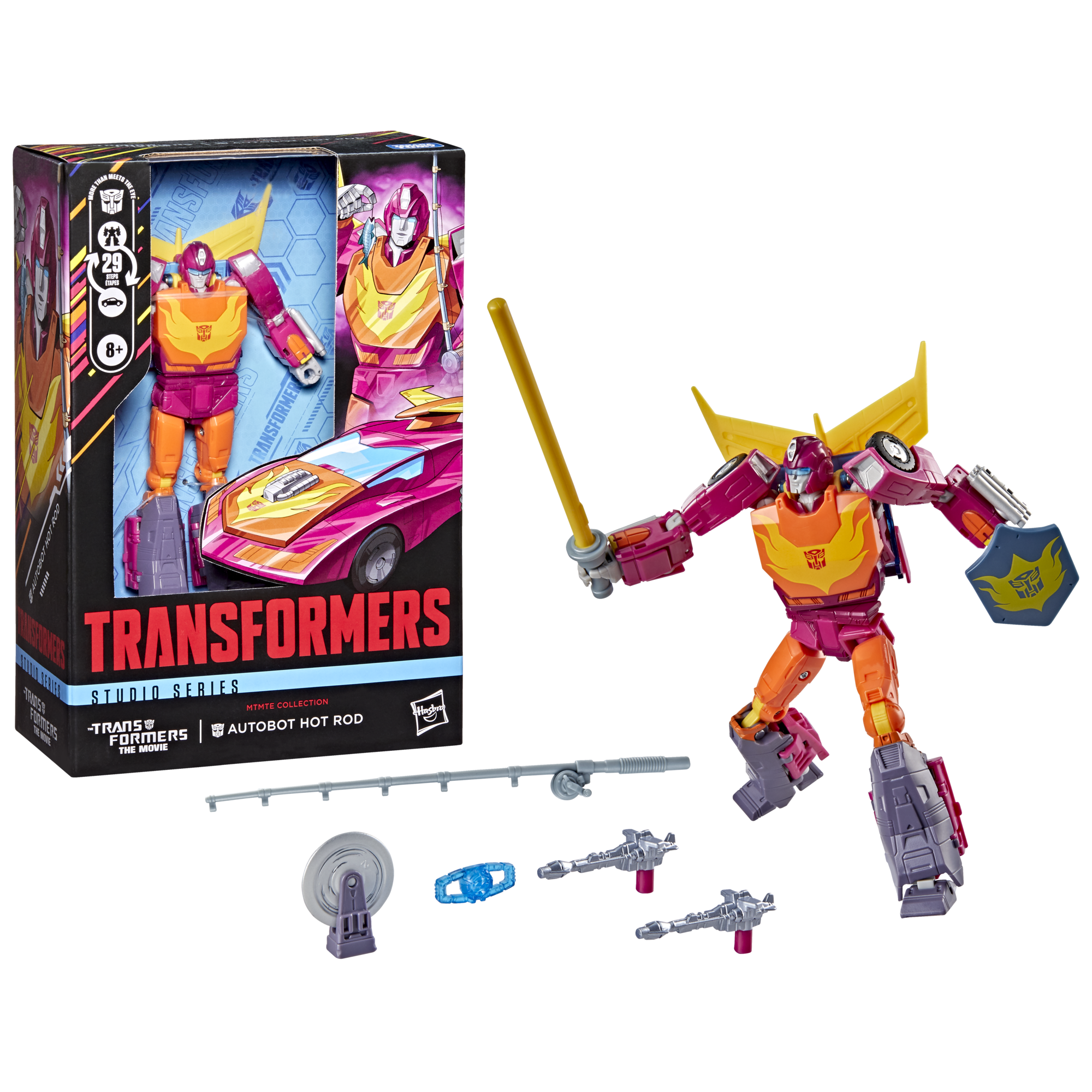 Transformers Studio Series Autobot Hot Rod Voyager Class | MTMTE Collection