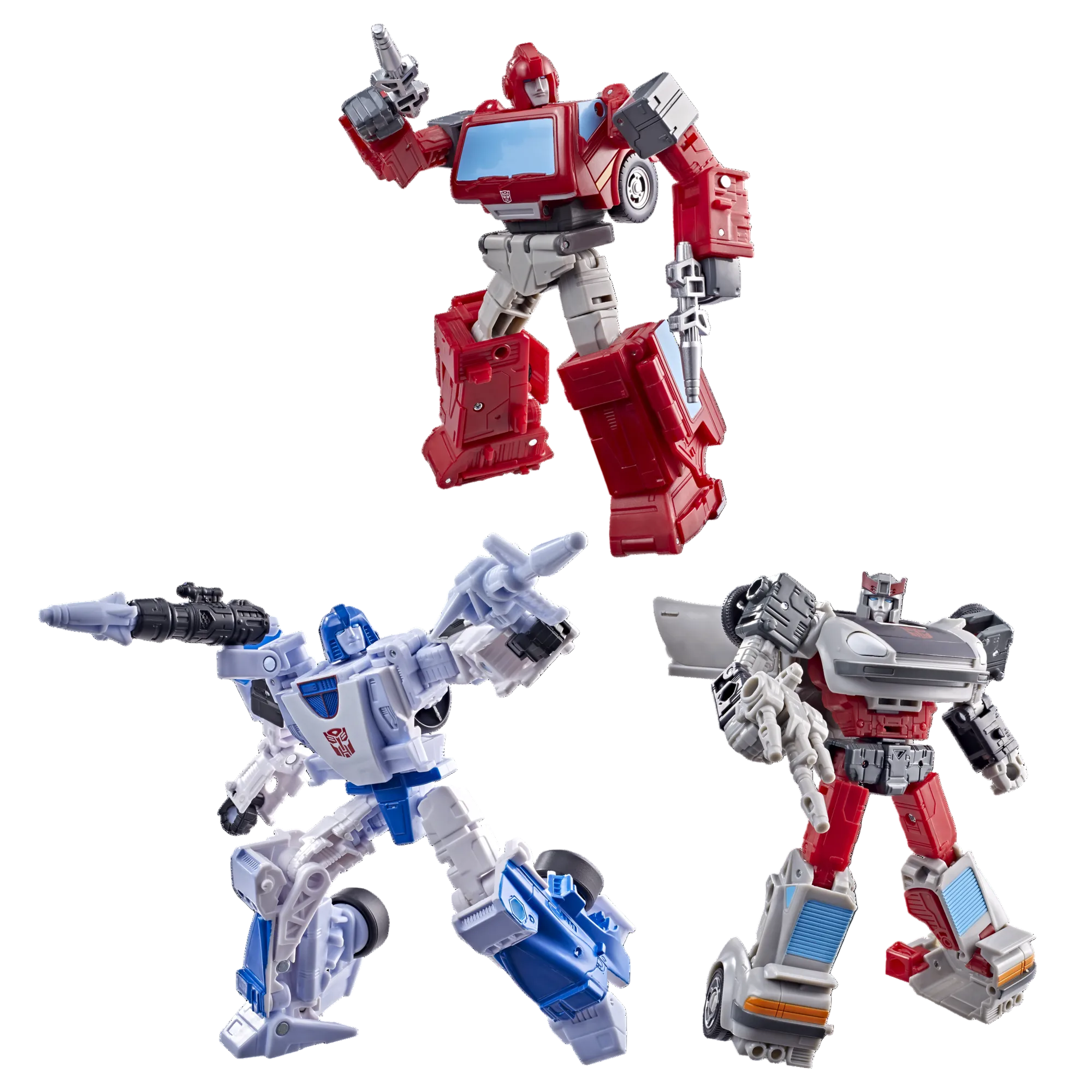 Transformers Age Of The Primes Autobot Mirage, Ironhide, And Bluestreak