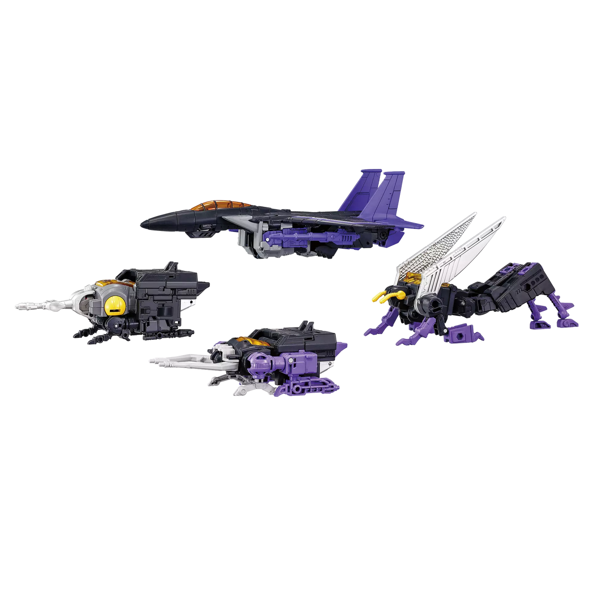 Transformers Takara Tomy Dramatic Capture Series Decepticons Part 2