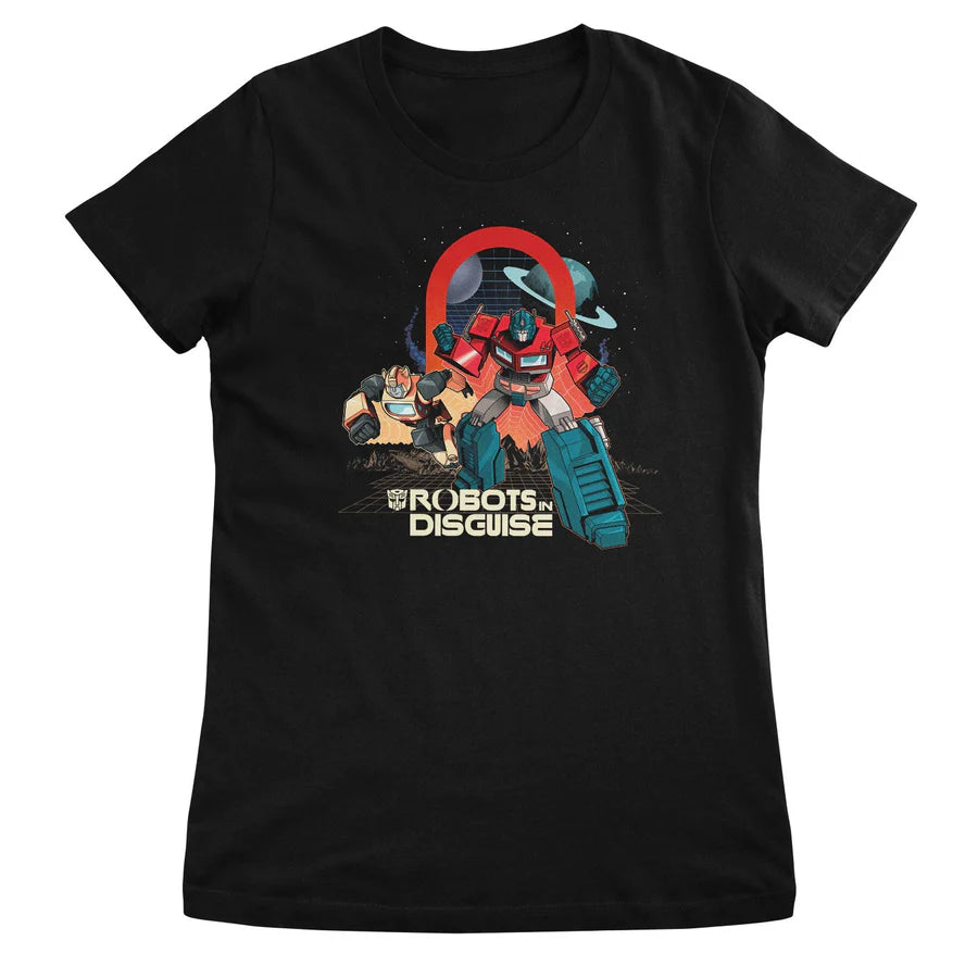 Transformers Robots in Disguise T-Shirt | Optimus Prime & Bumblebee
