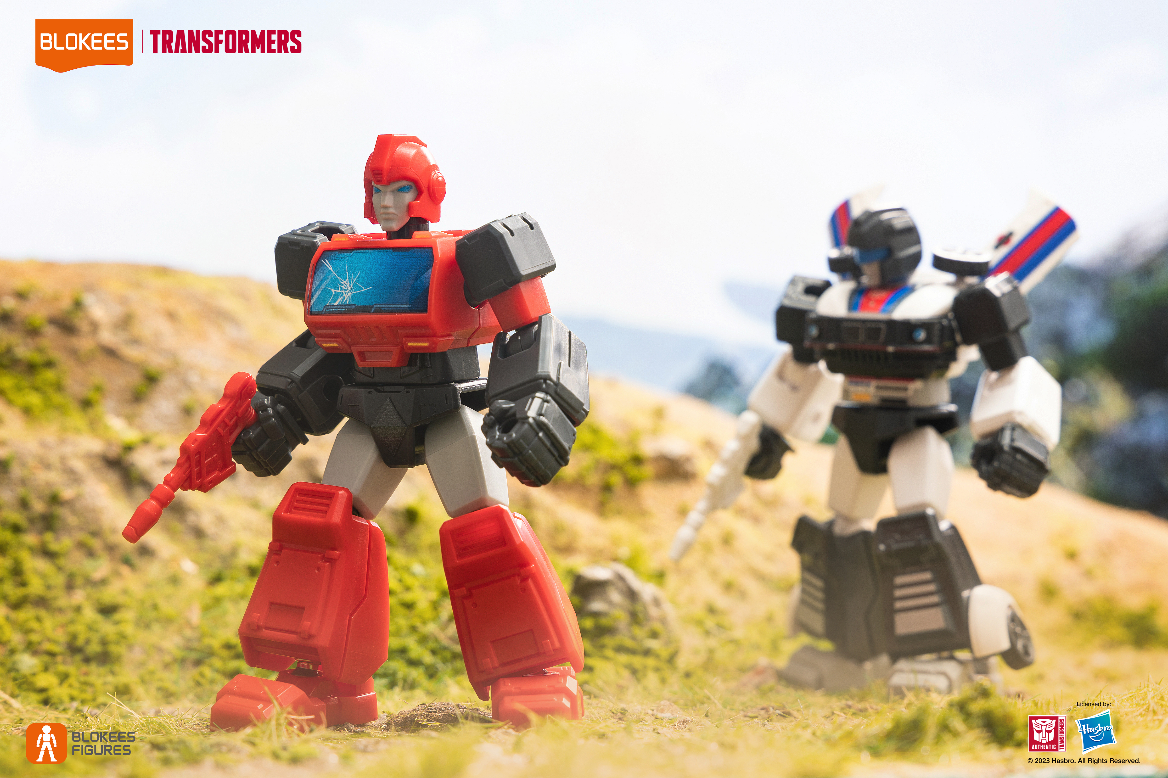 Blokees Transformers Galaxy Version 01 Roll Out