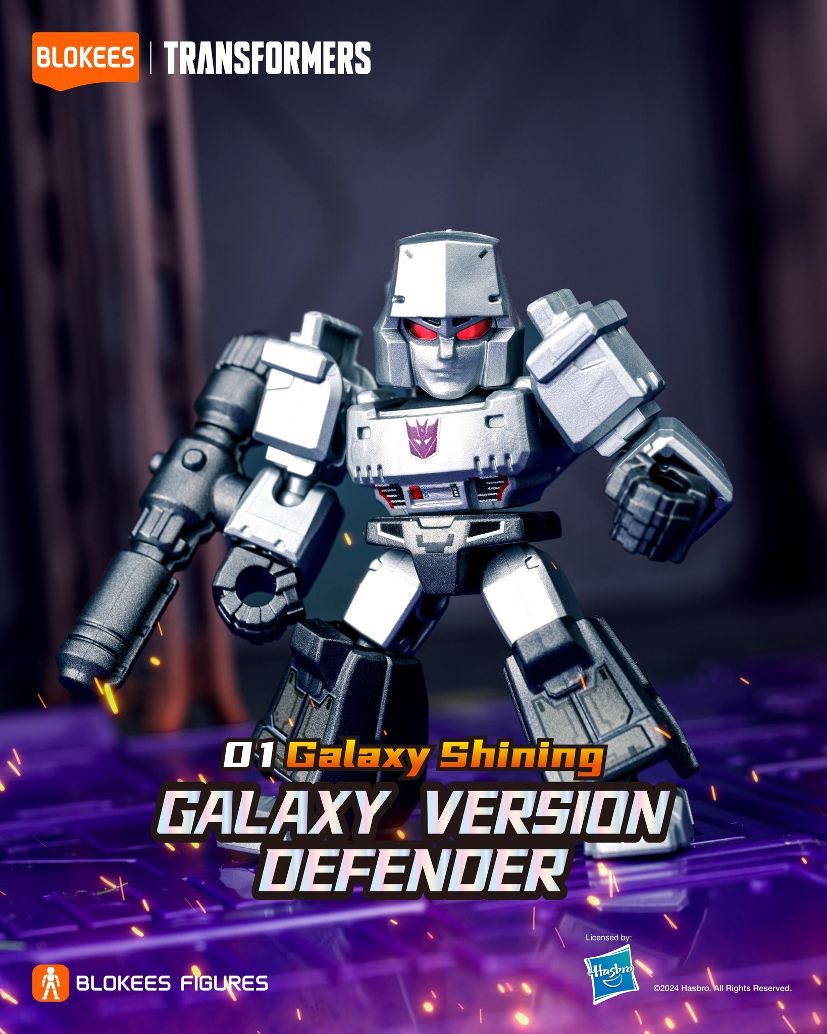 Blokees Transformers Defender Version 01 Galaxy Shining
