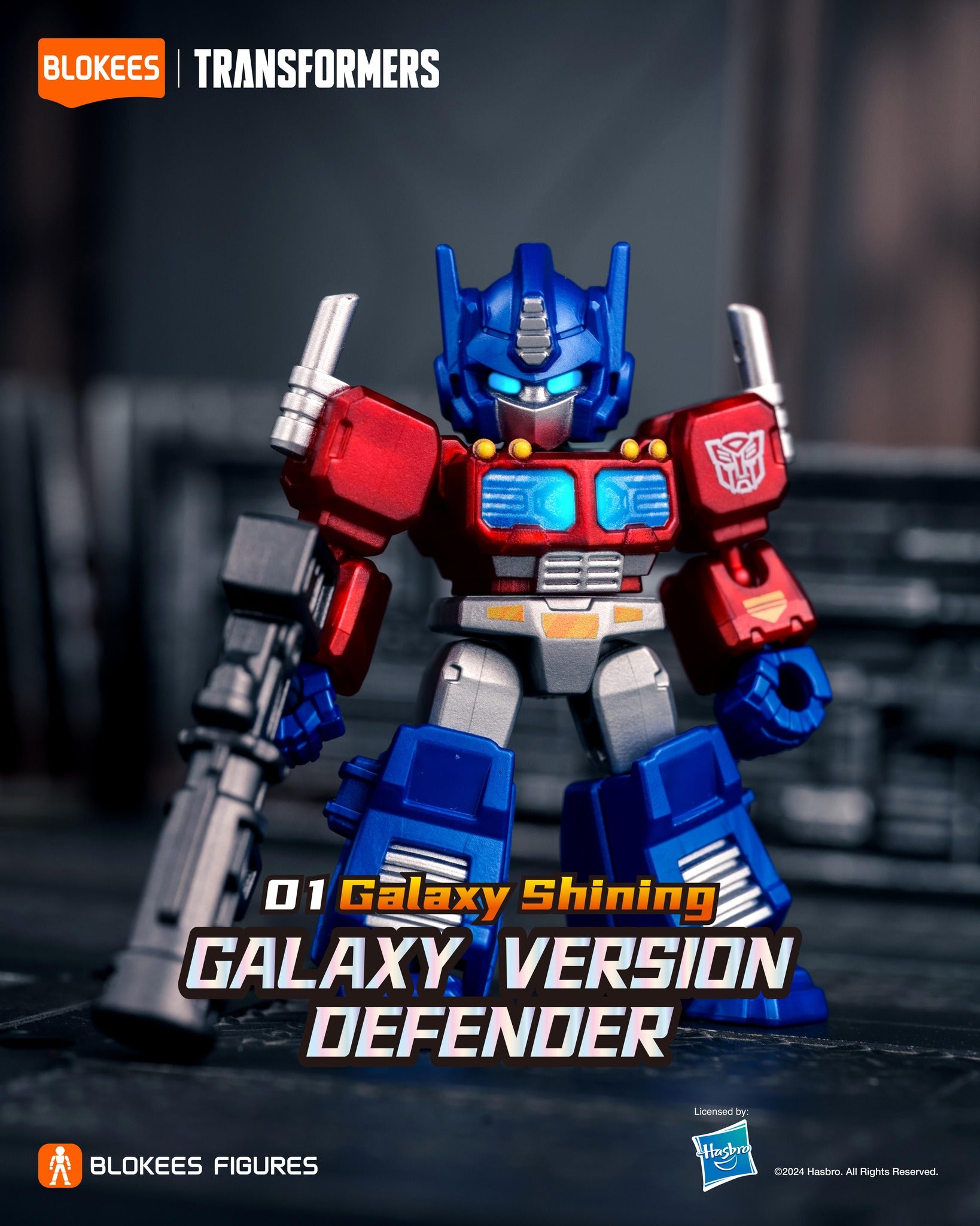 Blokees Transformers Defender Version 01 Galaxy Shining