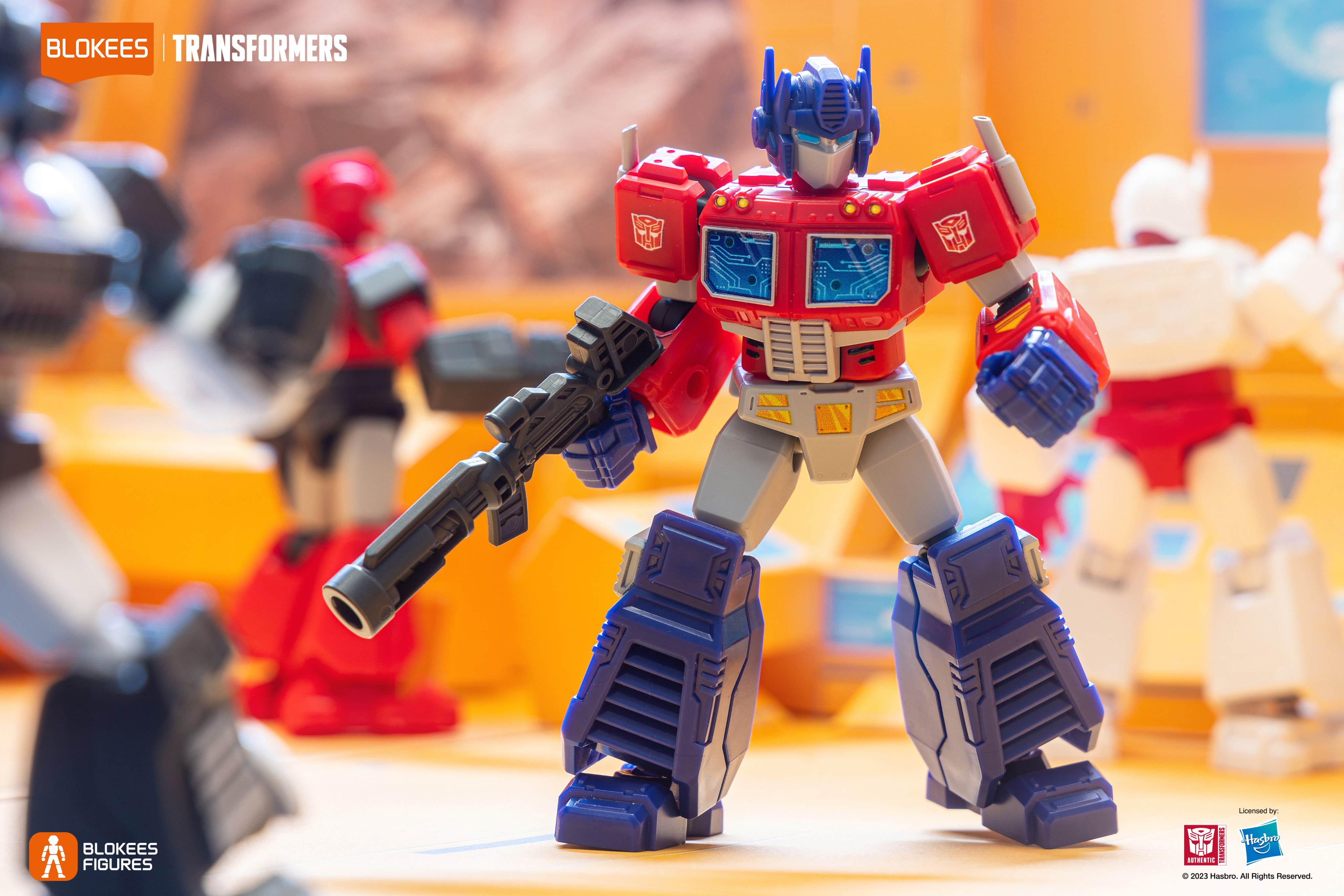 Blokees Transformers Galaxy Version 01 Roll Out