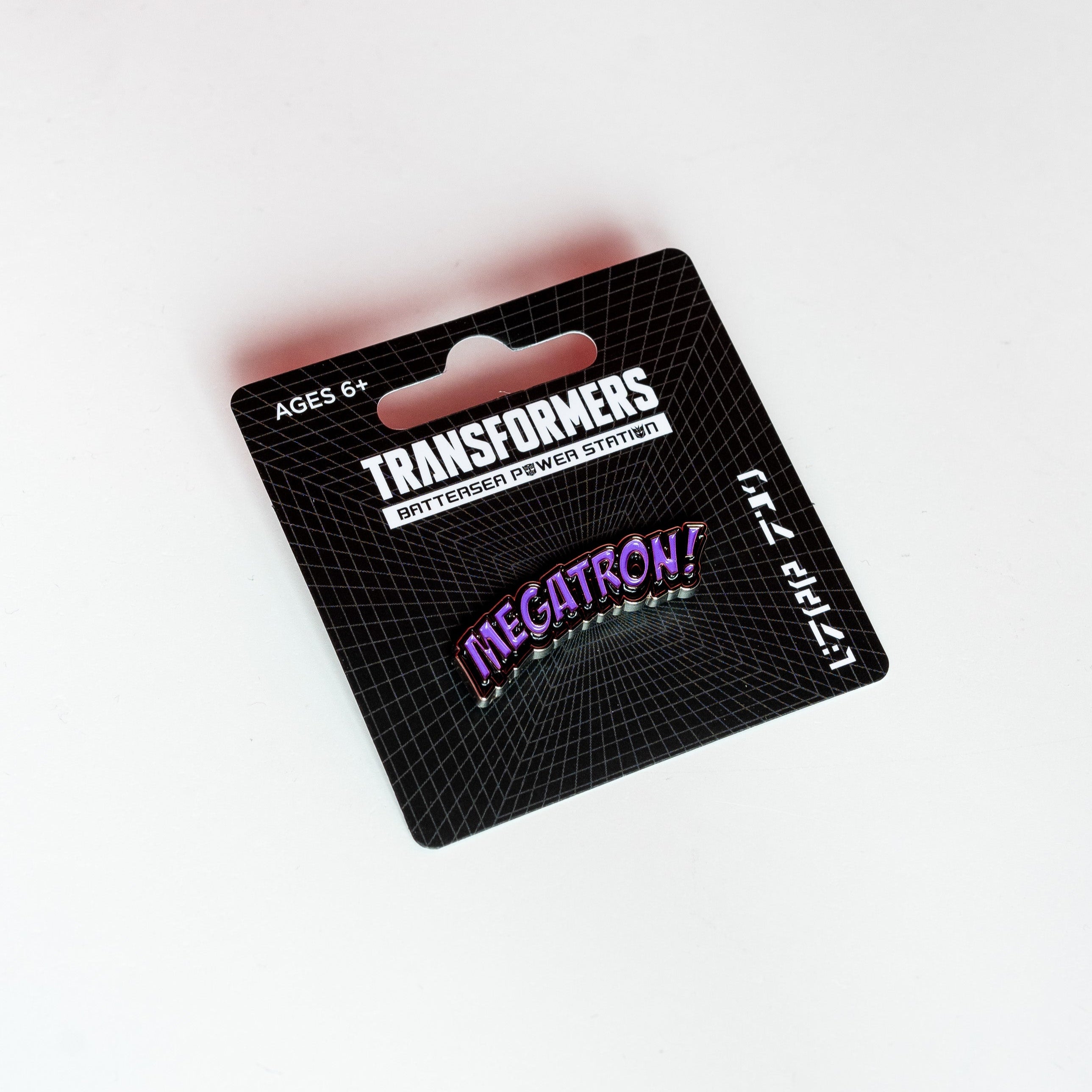 Megatron Wordmark Collectors Pin Badge Series 2G