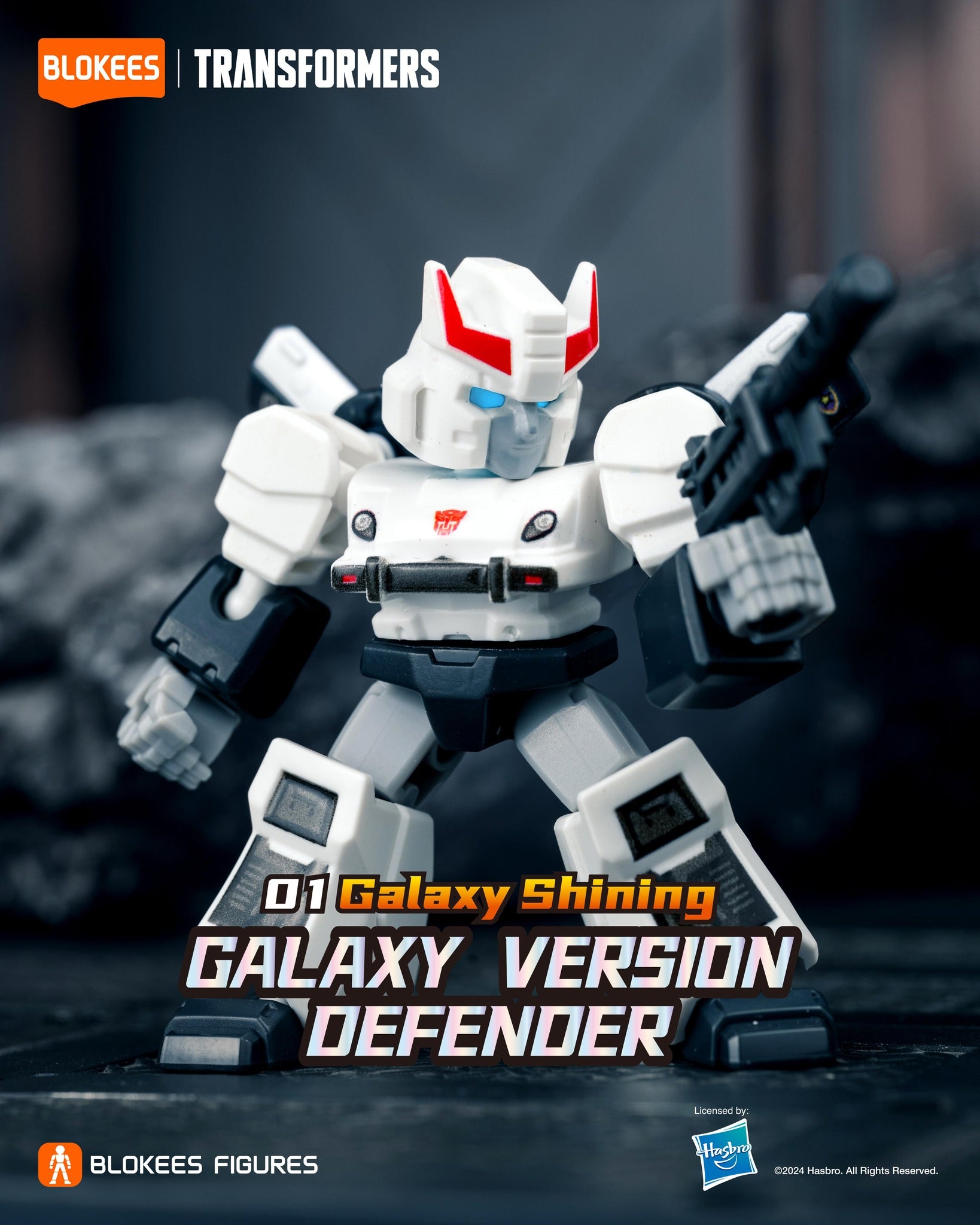 Blokees Transformers Defender Version 01 Galaxy Shining